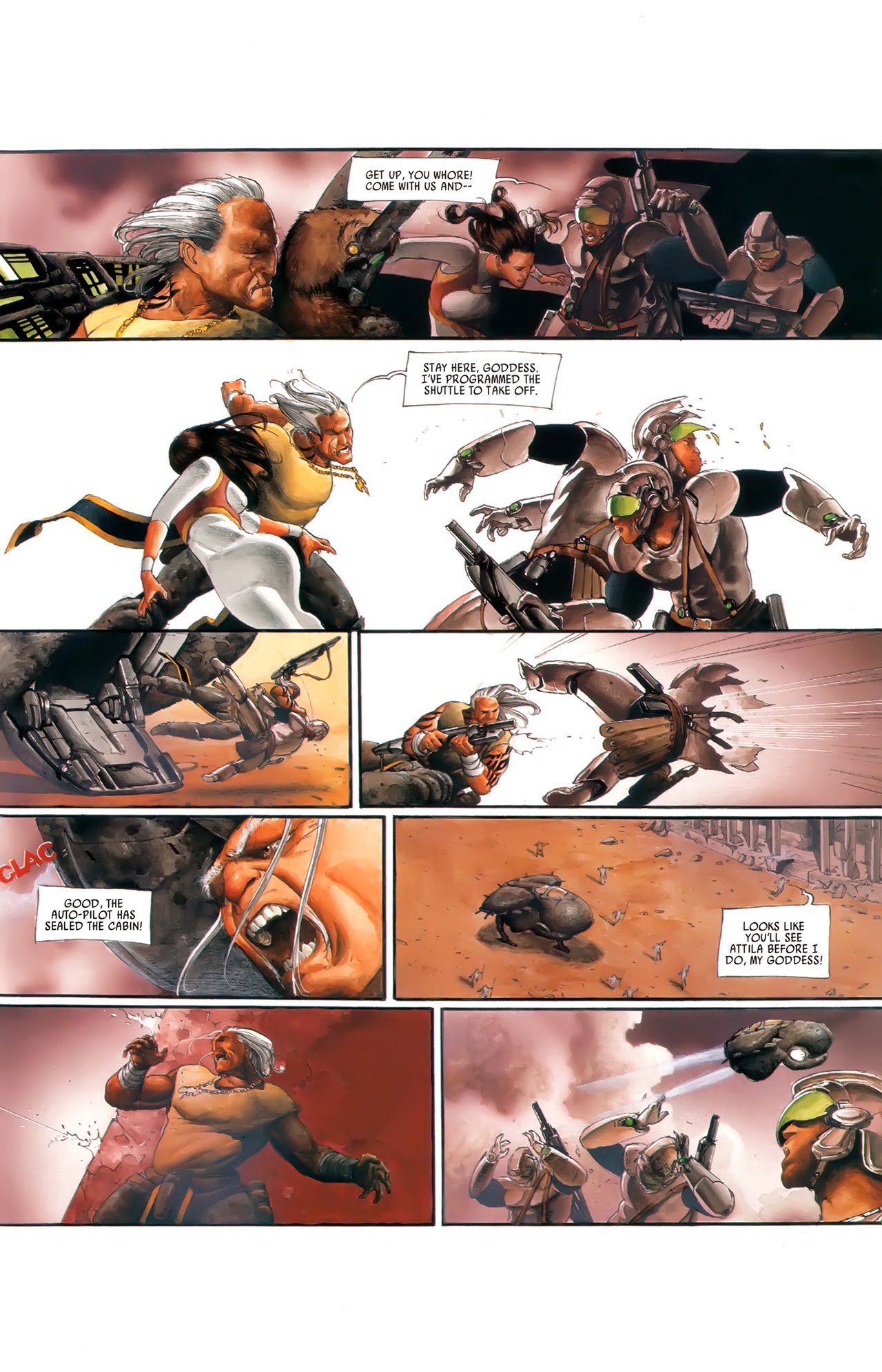 Read online Scourge of the Gods comic -  Issue #2 - 33