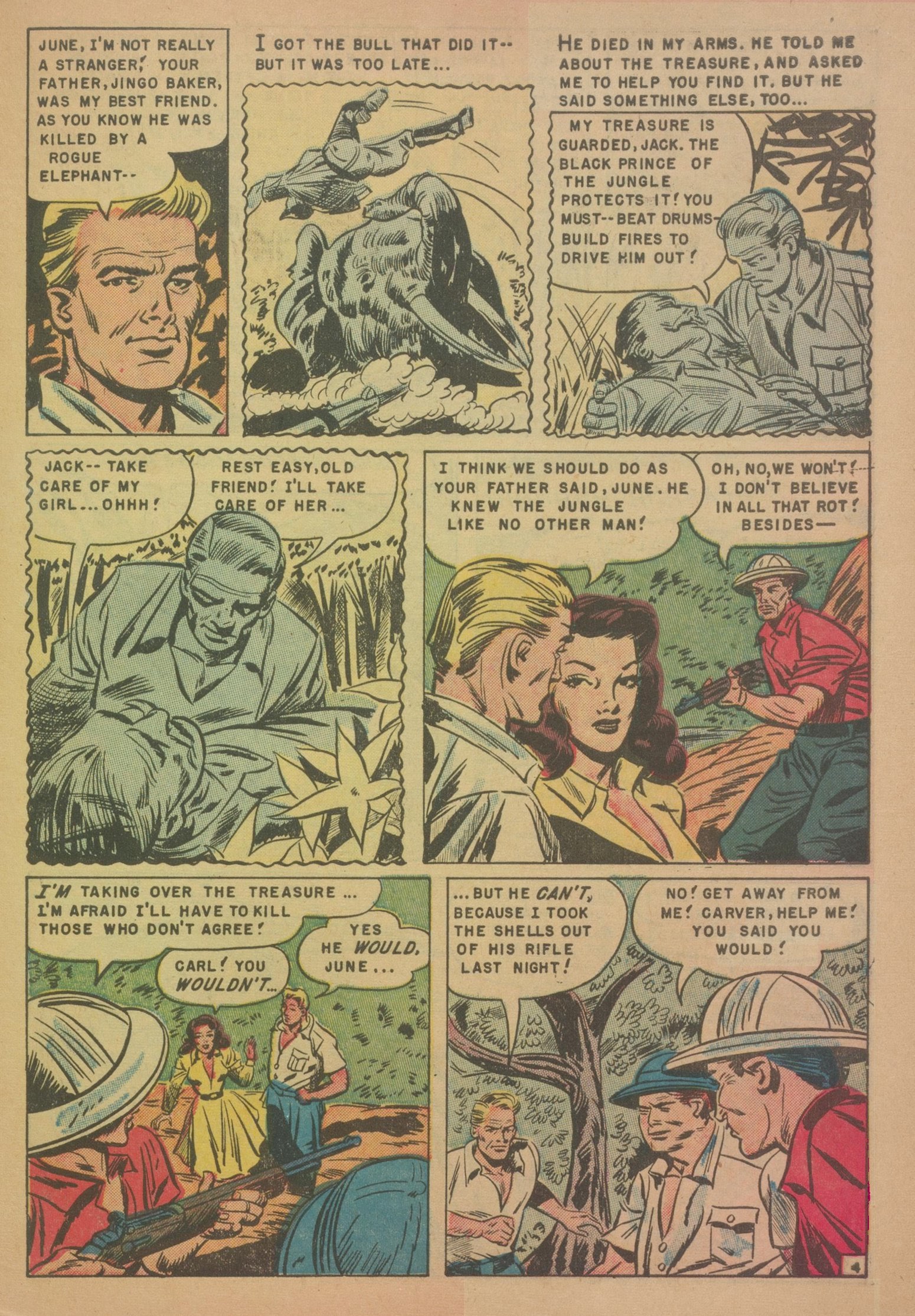 Read online Taanda White Princess of the Jungle comic -  Issue #4 - 31