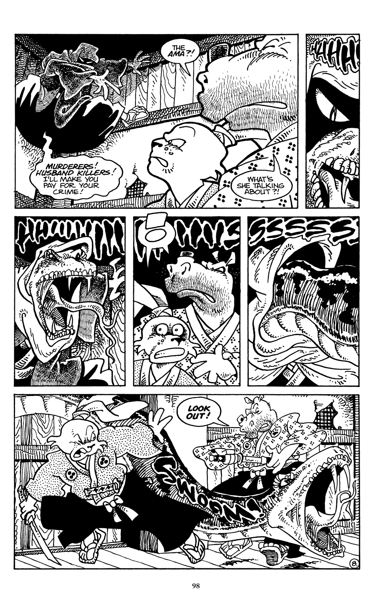 Read online The Usagi Yojimbo Saga comic -  Issue # TPB 2 - 98