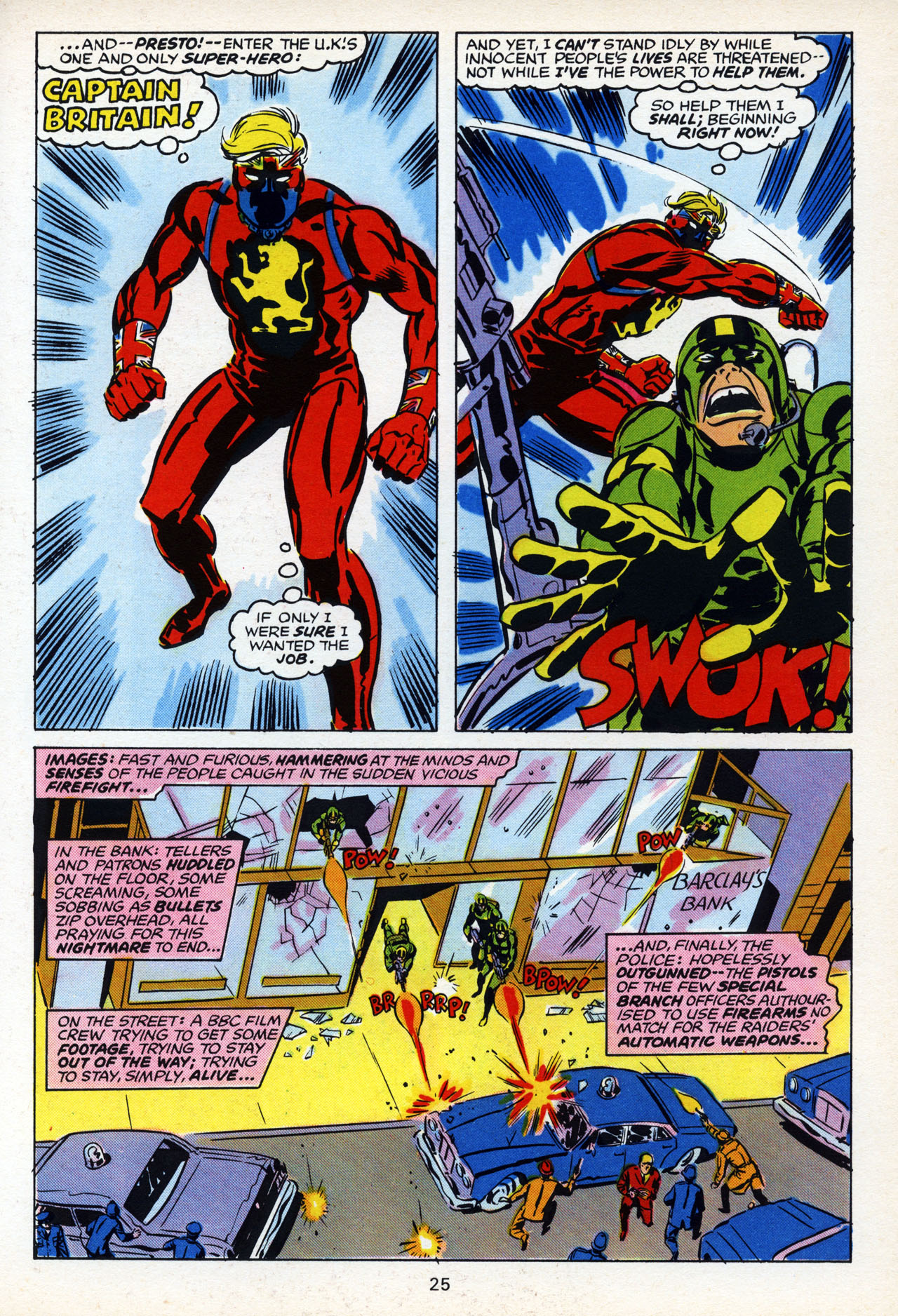 Read online Captain Britain (1976) comic -  Issue # _Annual - 24