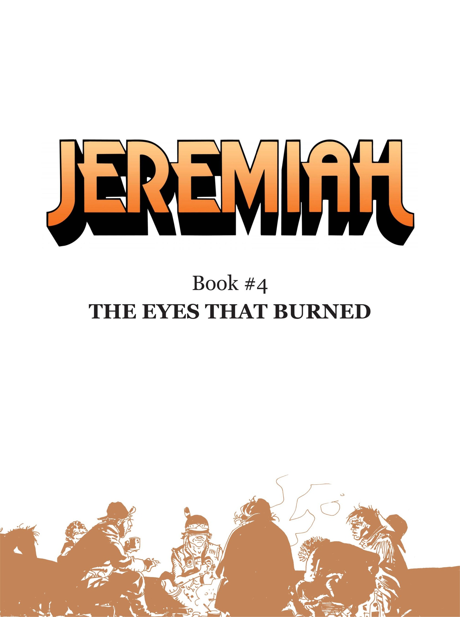 Read online Jeremiah comic -  Issue #4 - 2