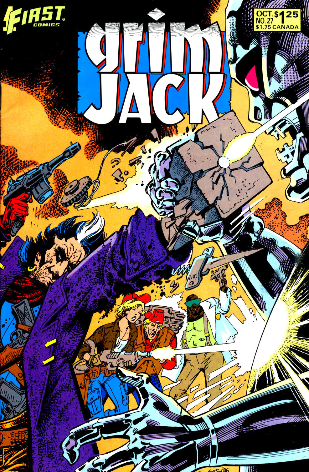 Read online Grimjack comic -  Issue #27 - 1