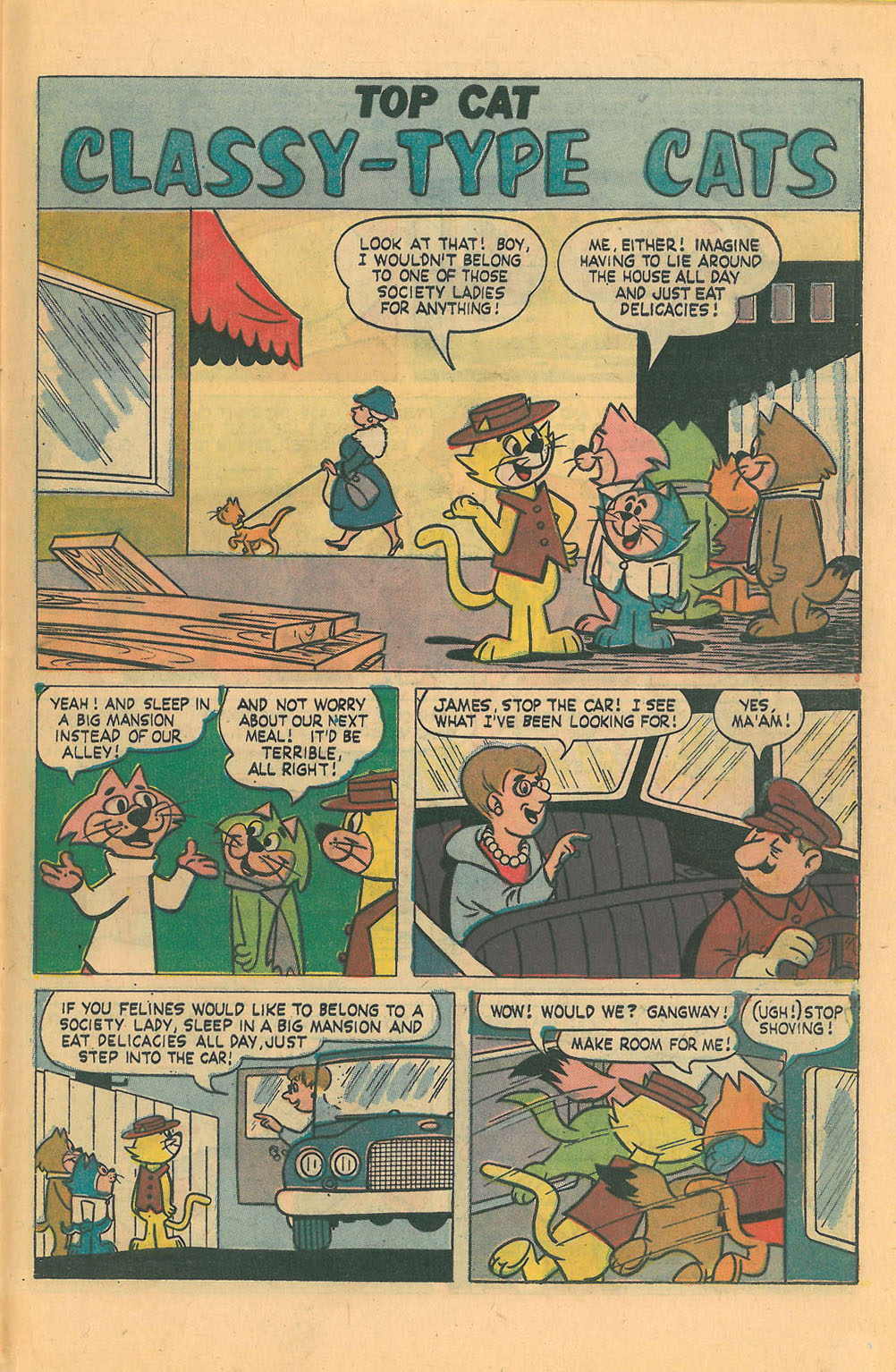 Read online Top Cat (1962) comic -  Issue #22 - 27