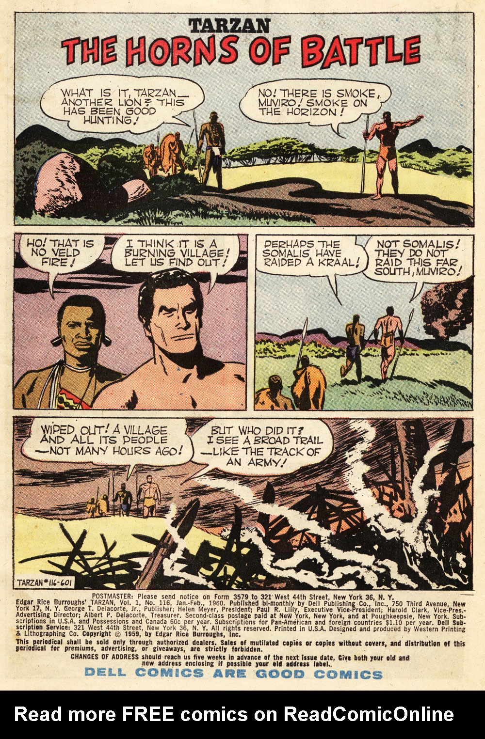 Read online Tarzan (1948) comic -  Issue #116 - 3