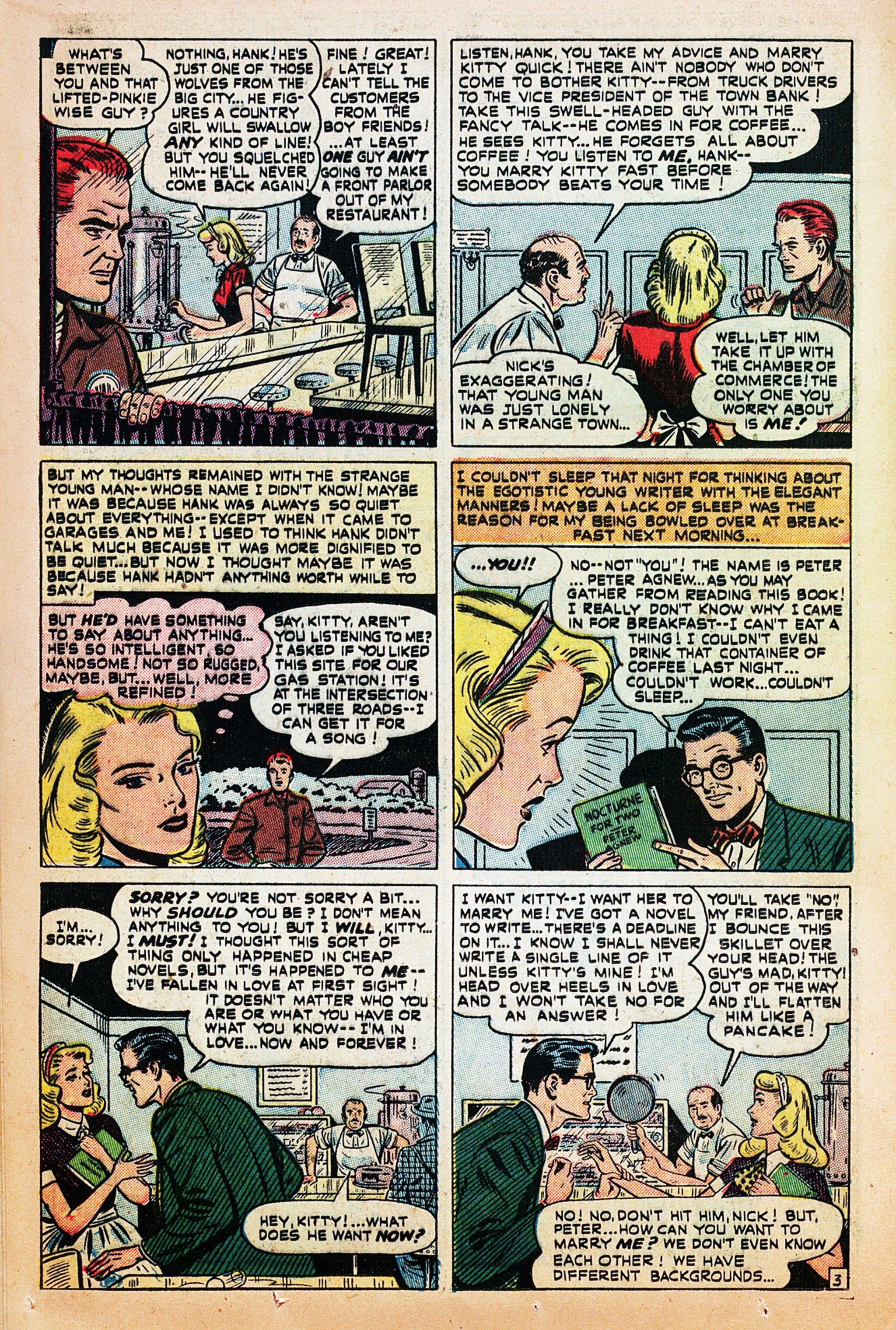 Read online Girl Comics (1949) comic -  Issue #4 - 16