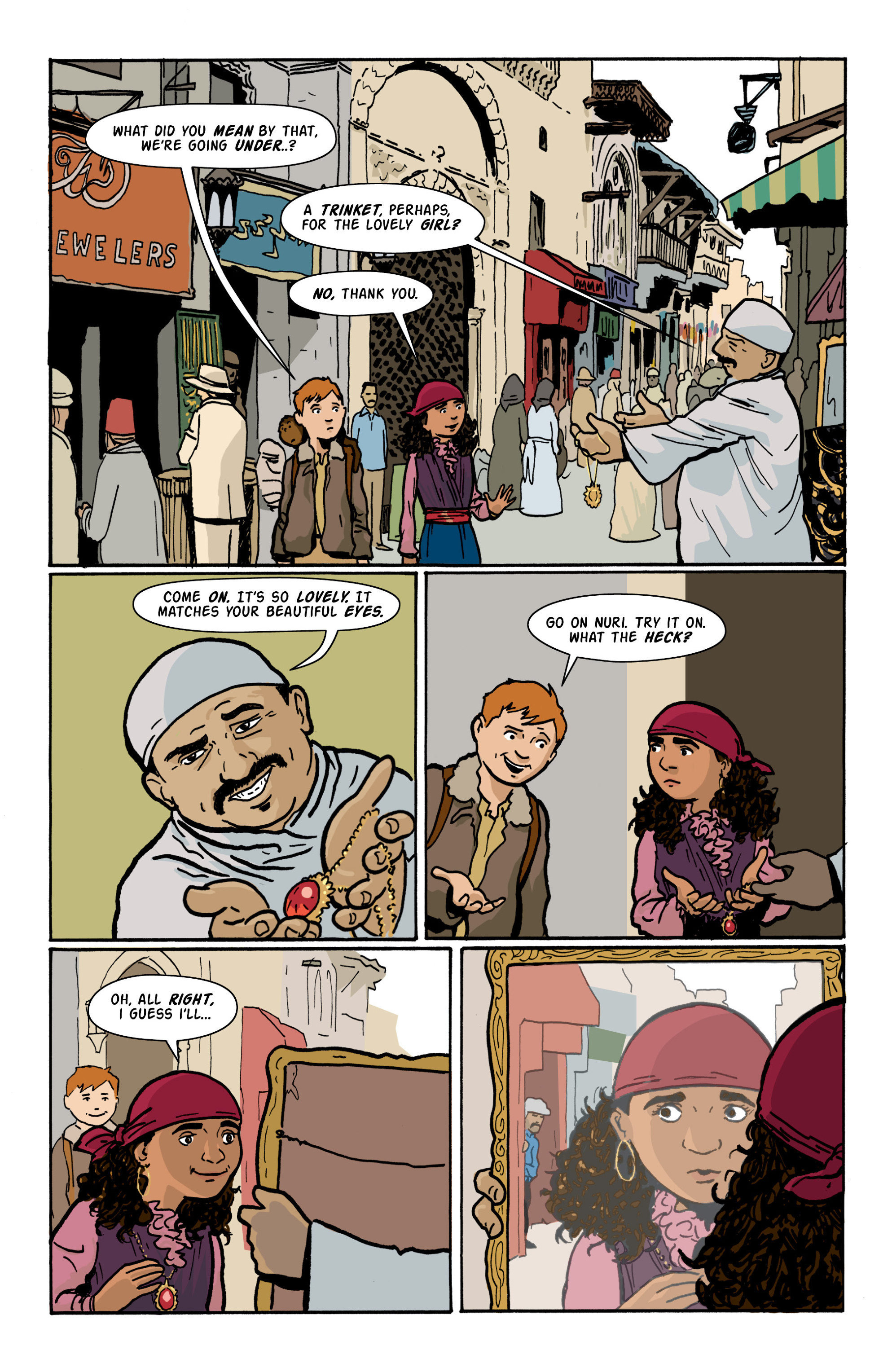 Read online Rocket Robinson and the Pharaoh's Fortune comic -  Issue # TPB (Part 2) - 31
