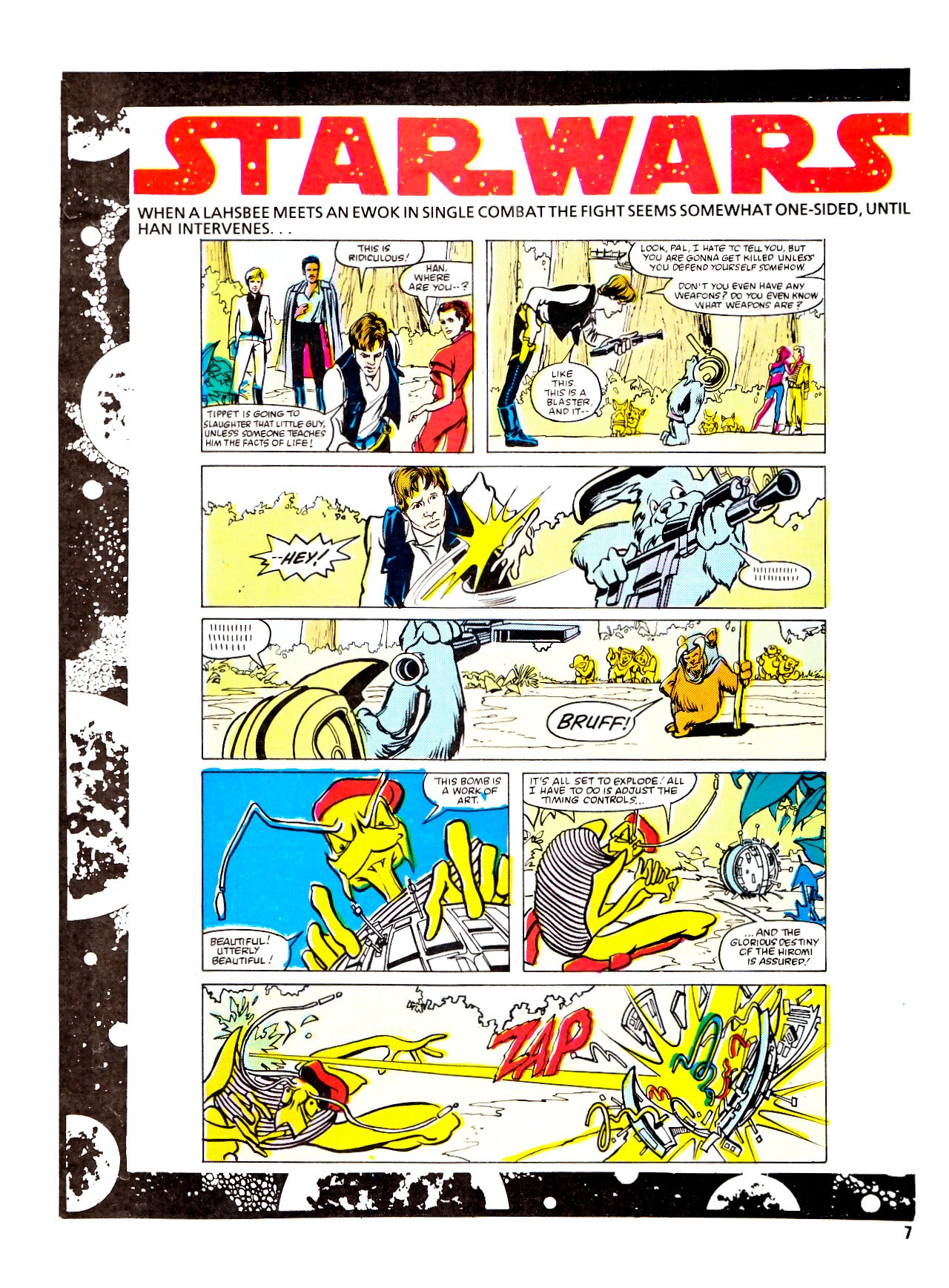 Read online Return of the Jedi comic -  Issue #95 - 7