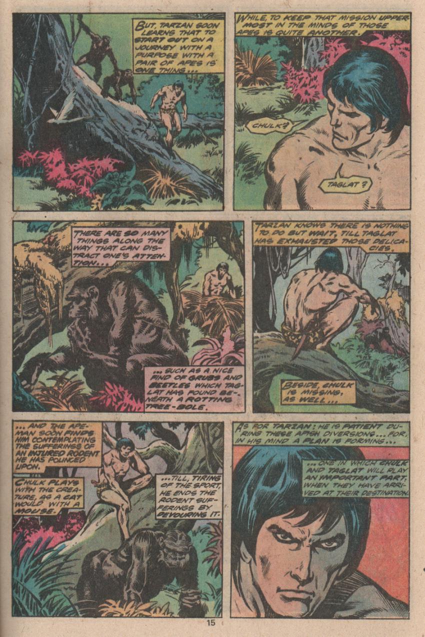 Read online Tarzan (1977) comic -  Issue #8 - 10