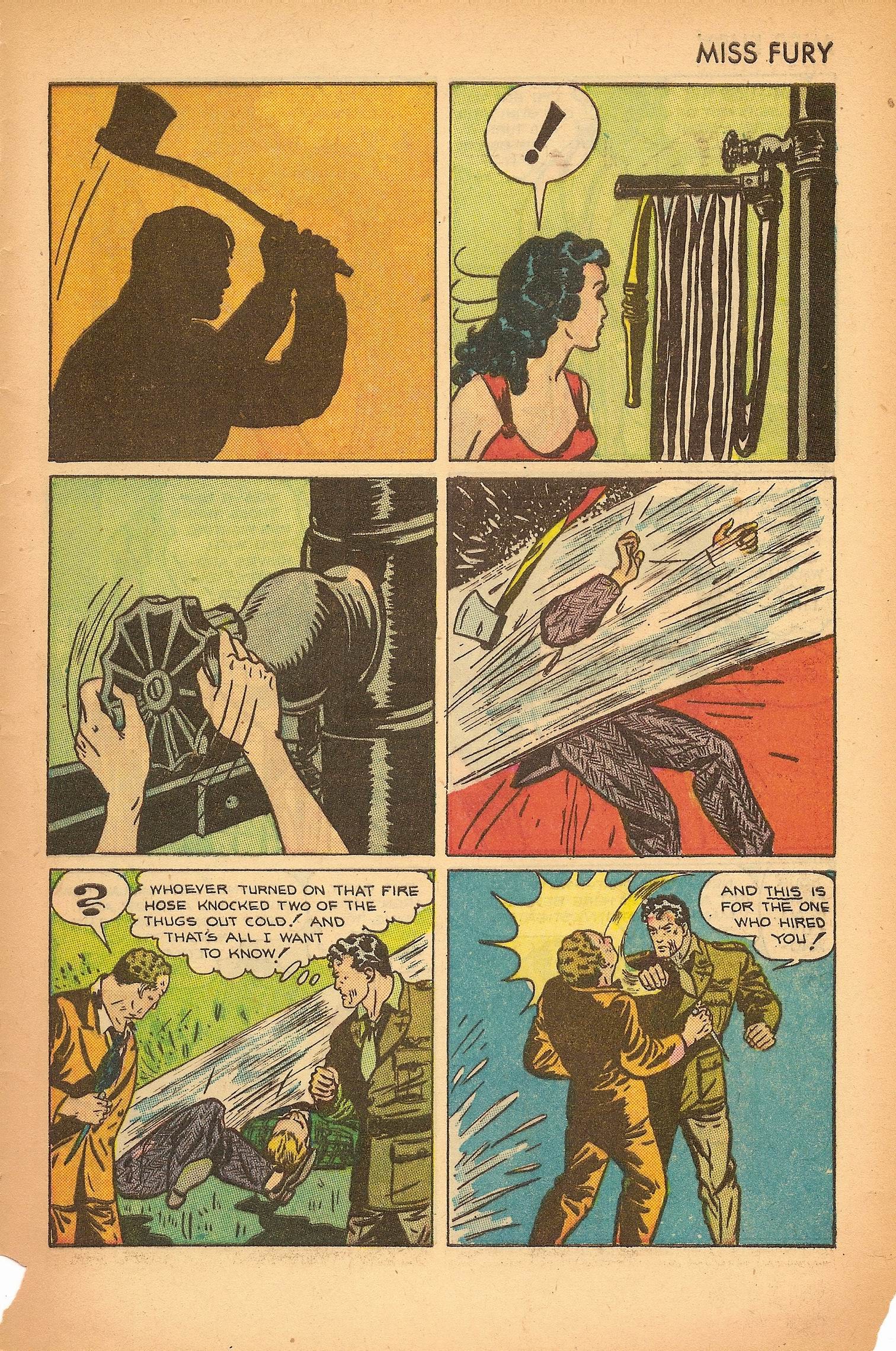 Read online Miss Fury Comics comic -  Issue #7 - 29