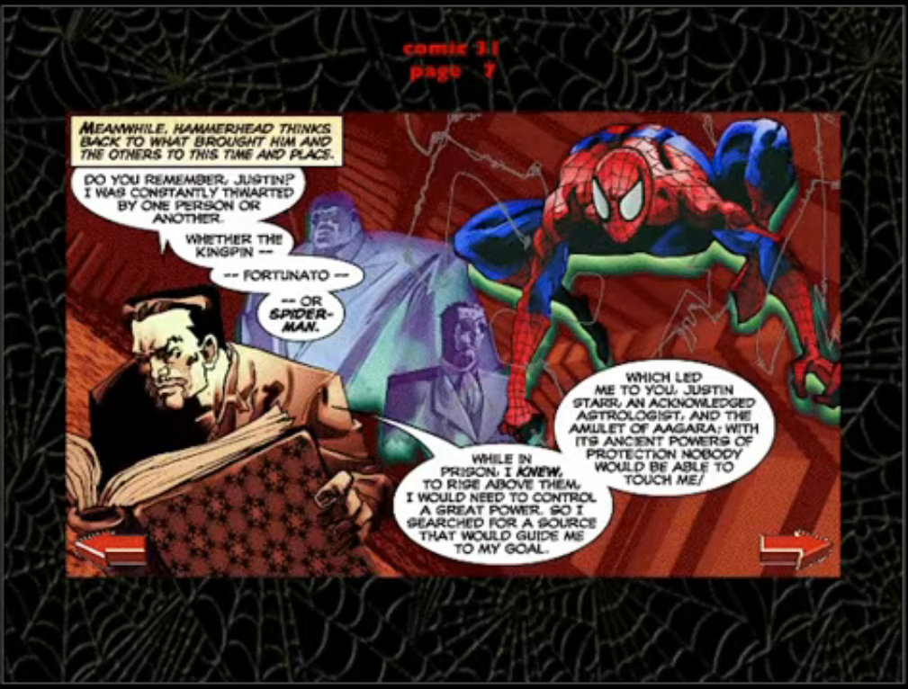 Read online Stan Lee Presents Spider-Man Cybercomic comic -  Issue #31 - 10