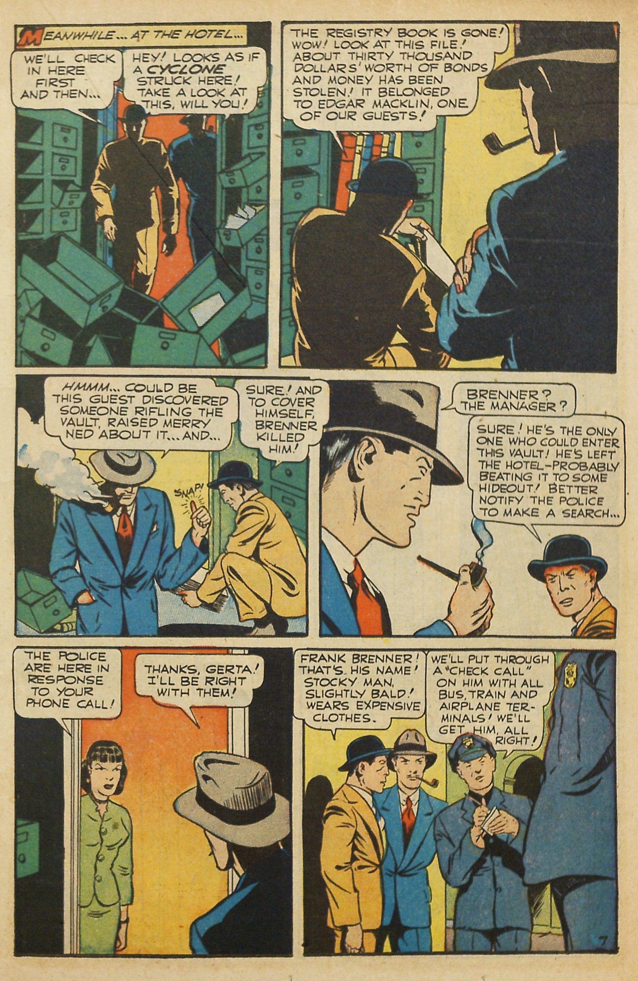 Read online Super-Mystery Comics comic -  Issue #42 - 19