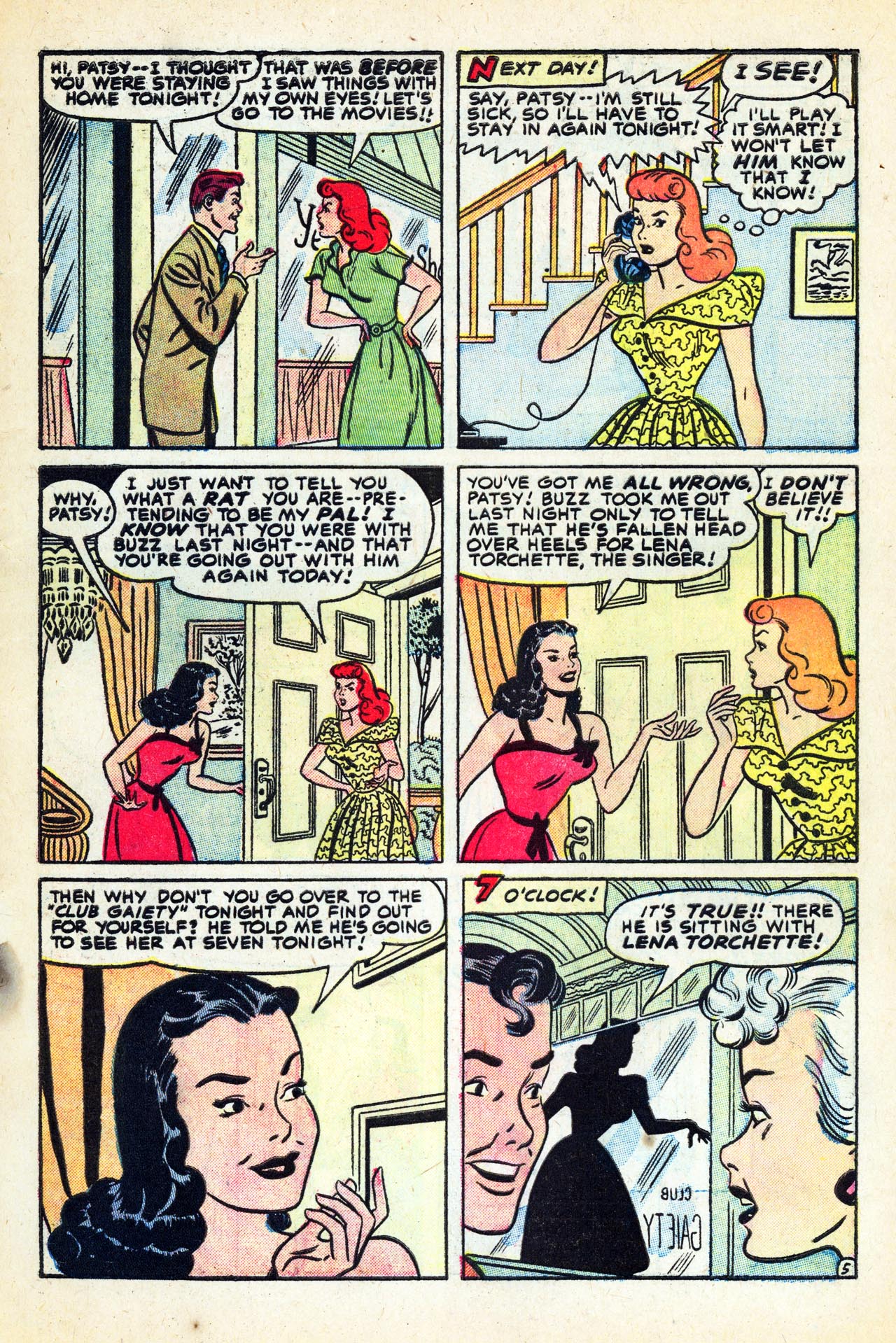Read online Patsy and Hedy comic -  Issue #19 - 7