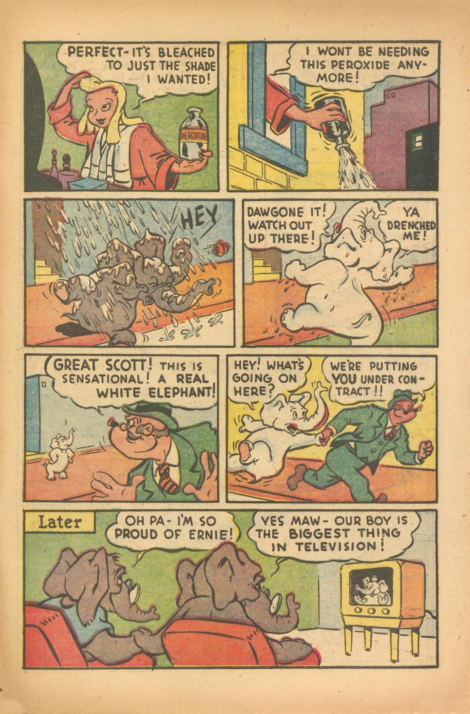 Read online Felix the Cat (1951) comic -  Issue #30 - 33