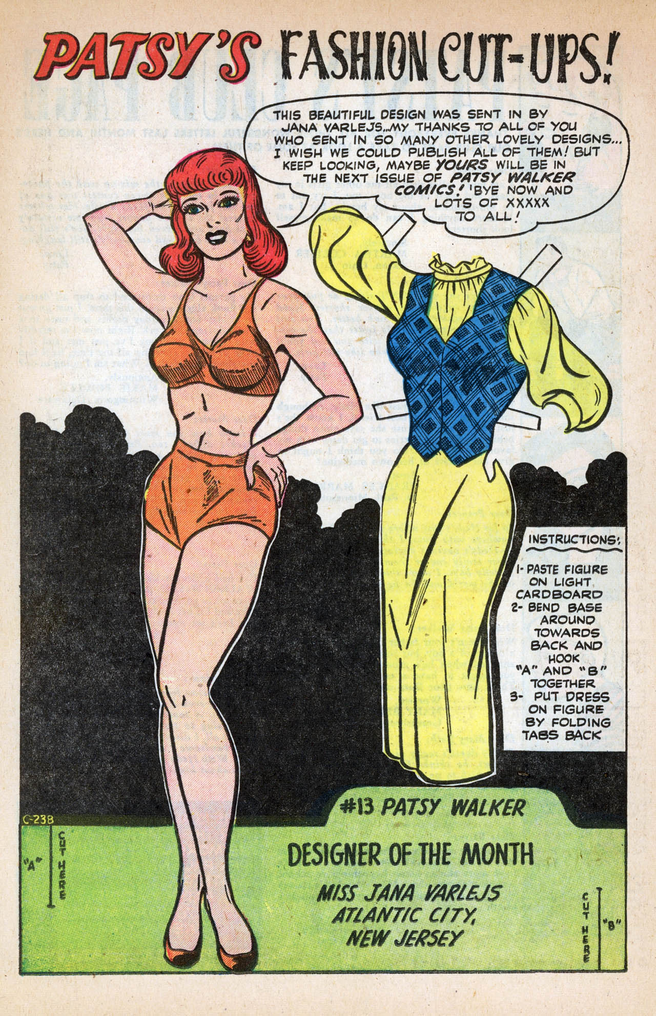 Read online Patsy Walker comic -  Issue #46 - 36