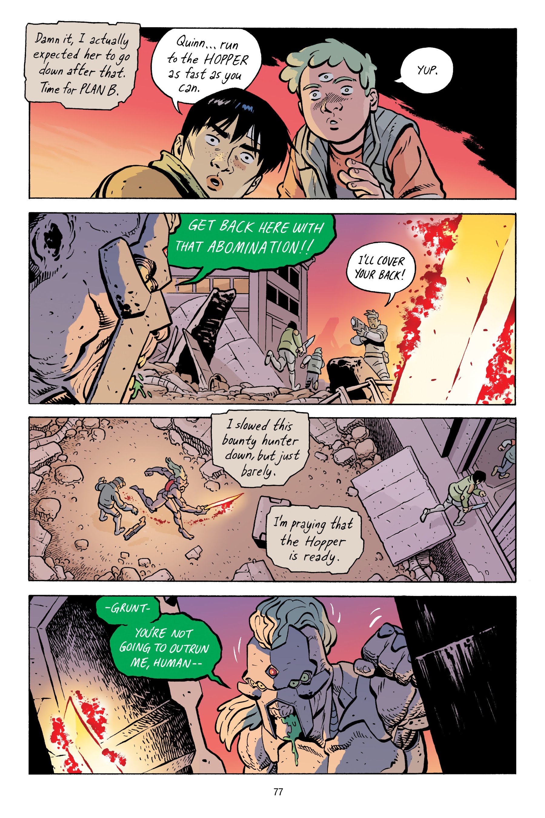 Read online The Battles of Bridget Lee comic -  Issue # TPB 2 - 78