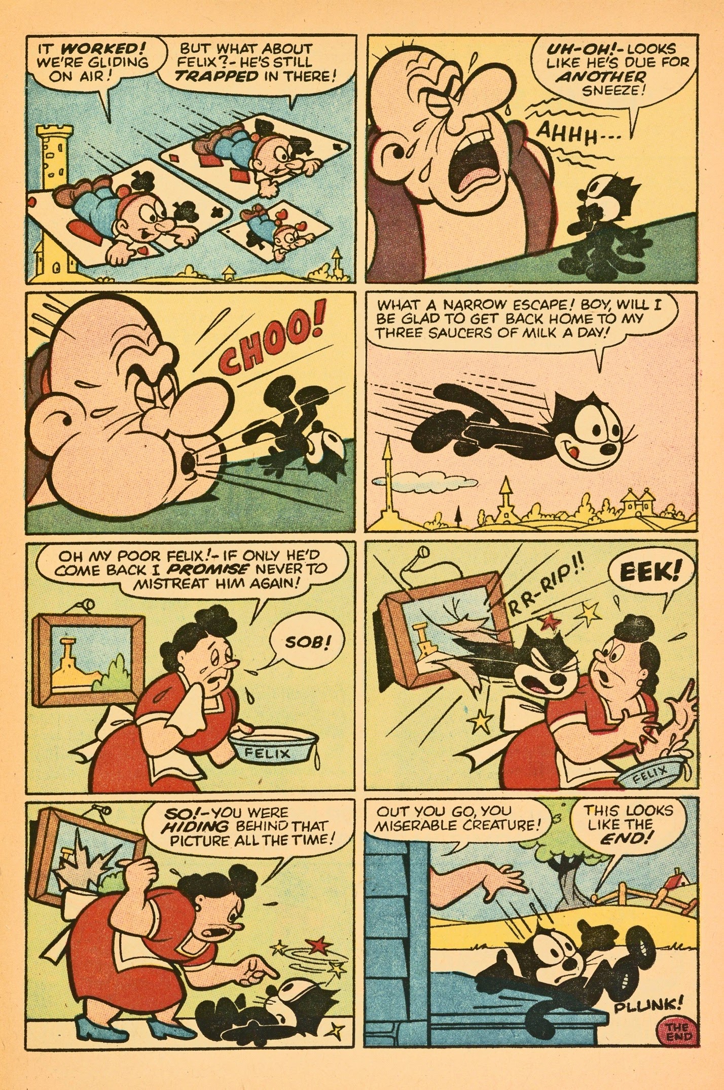 Read online Felix the Cat (1955) comic -  Issue #110 - 25