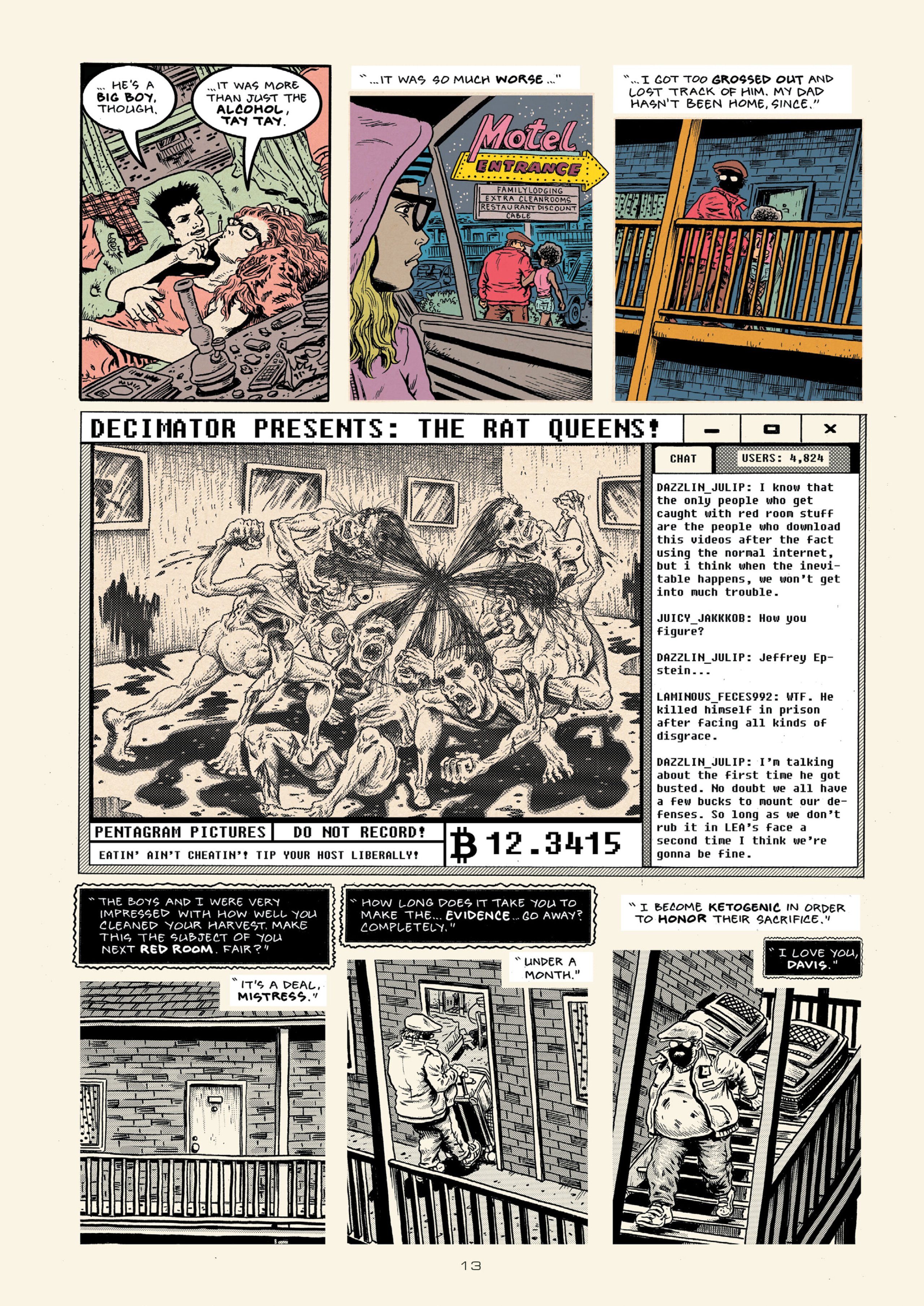 Read online Red Room: Trigger Warnings comic -  Issue # TPB - 23