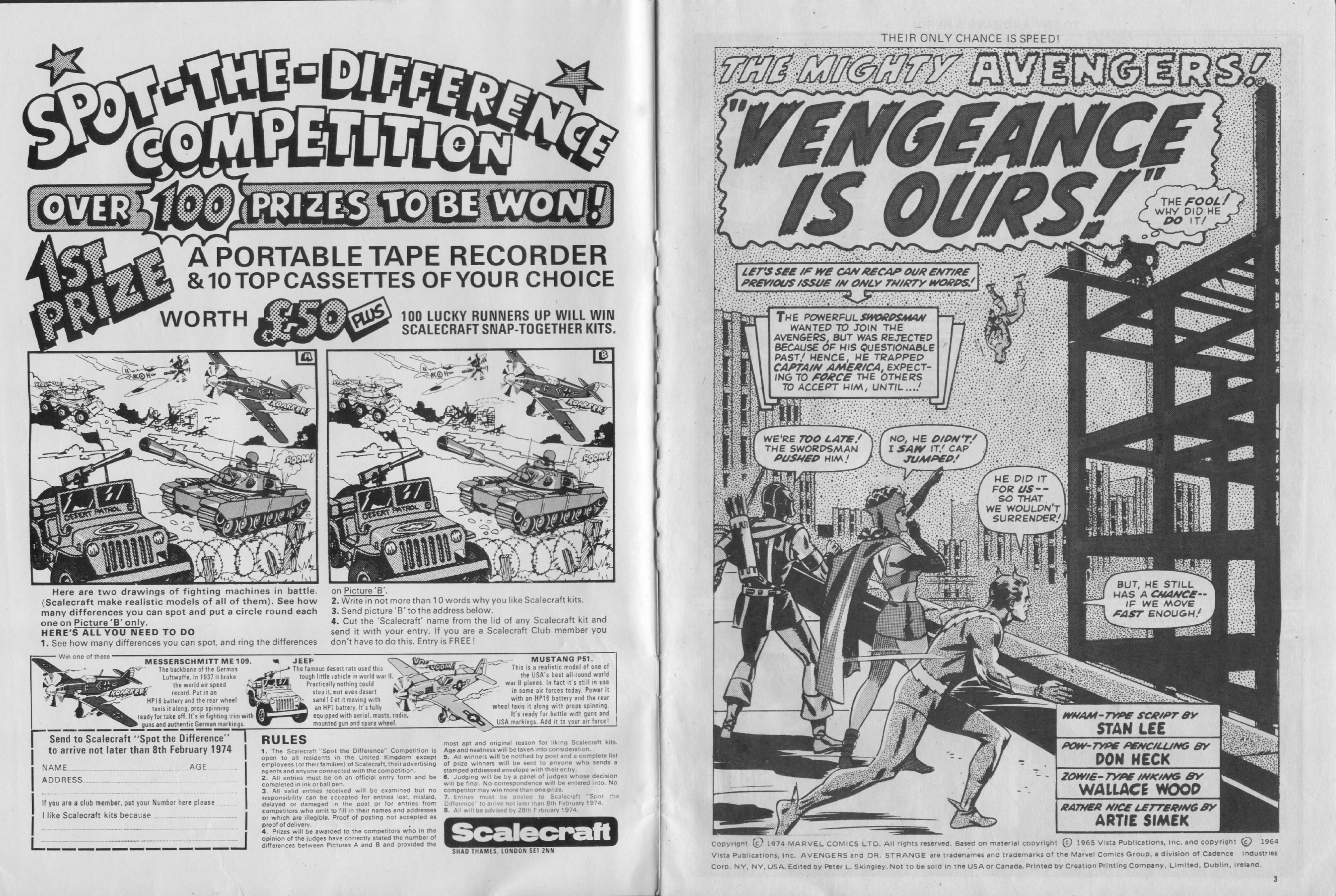 Read online The Avengers (1973) comic -  Issue #17 - 2