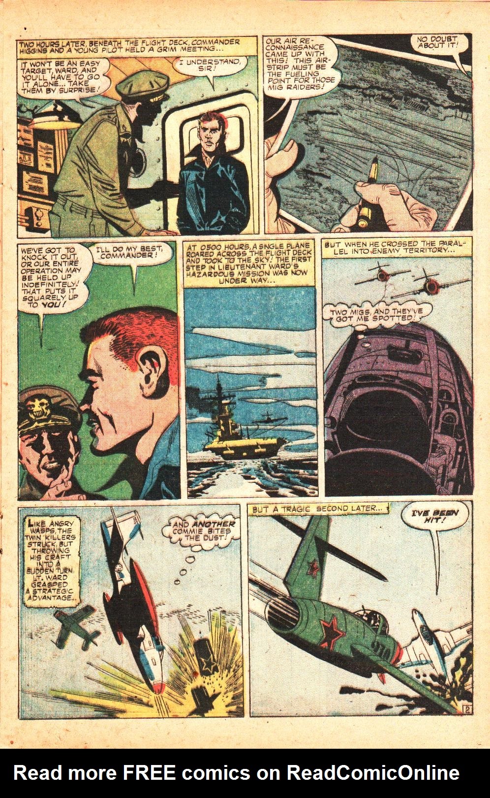 Read online Navy Action (1957) comic -  Issue #15 - 17