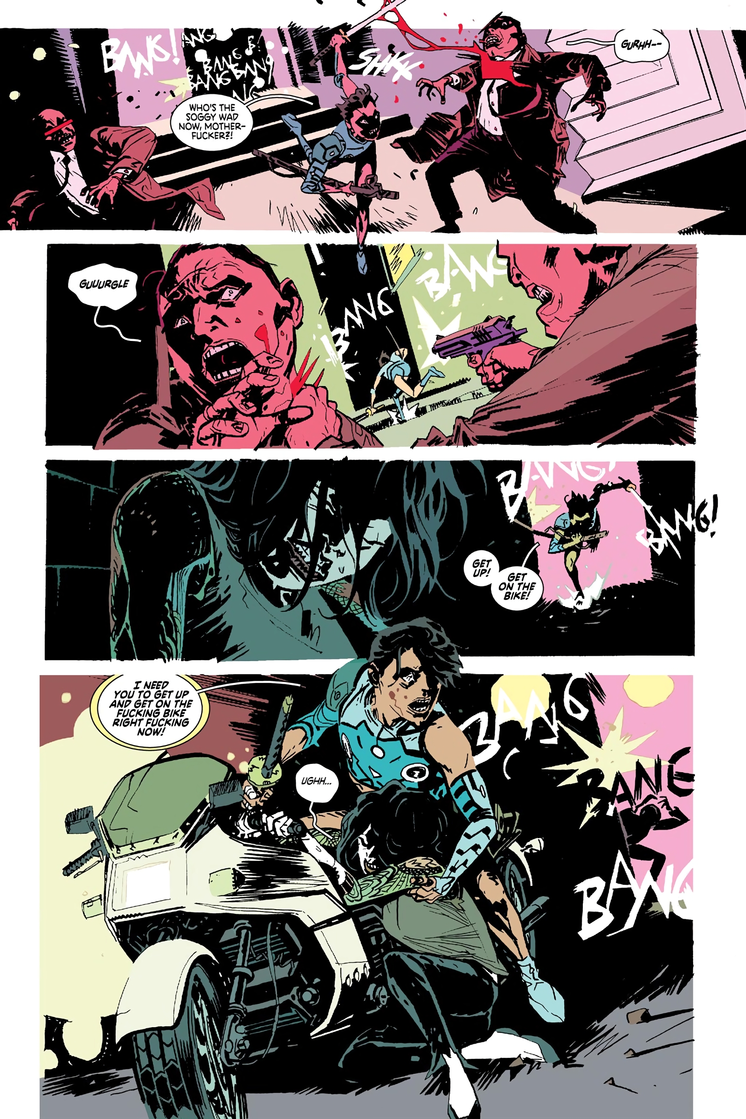 Read online Deadly Class comic -  Issue # _Deluxe Edition Teen Age Riot (Part 2) - 47