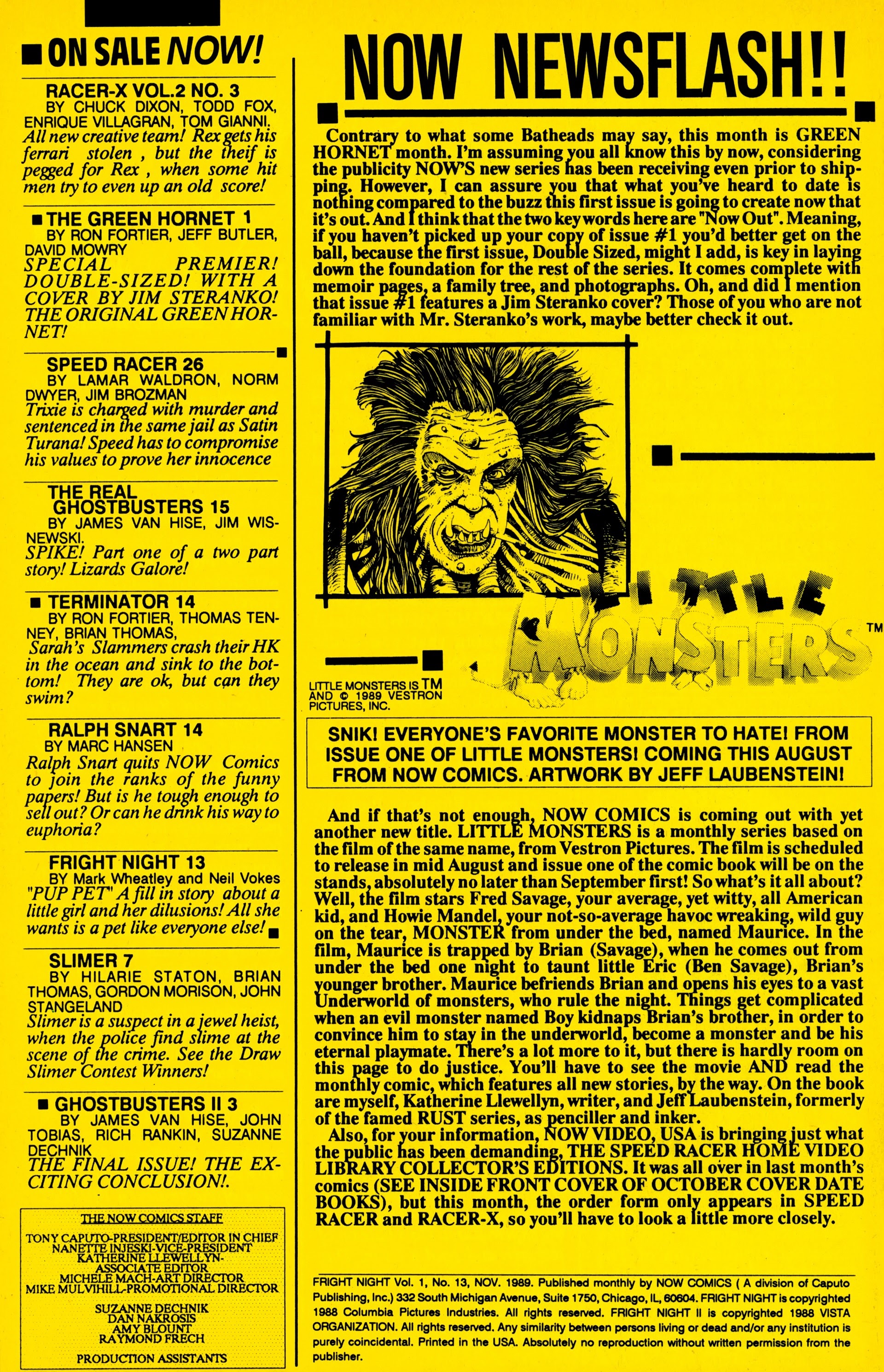 Read online Fright Night (1988) comic -  Issue #13 - 33