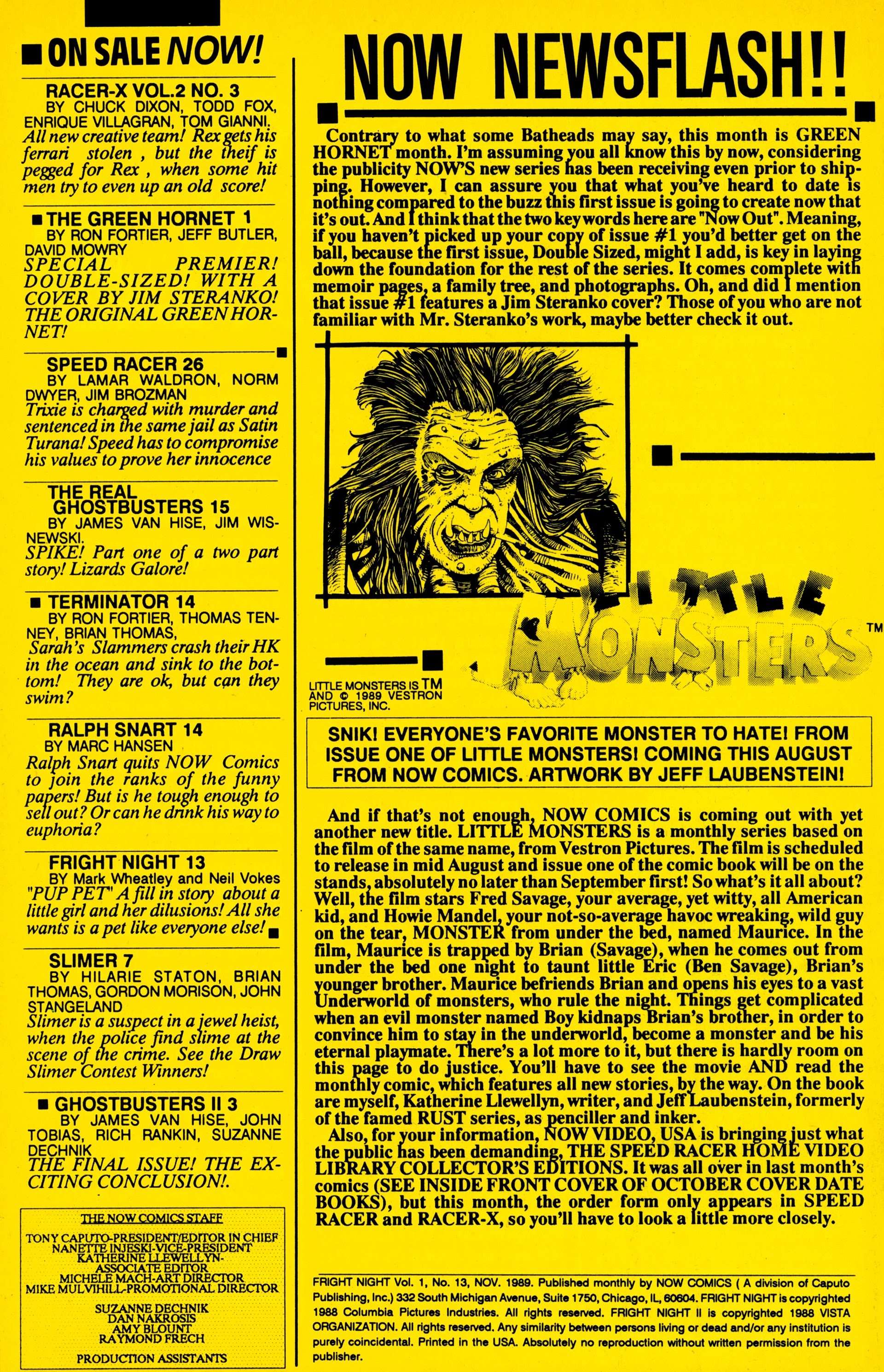 Read online Fright Night (1988) comic -  Issue #13 - 33