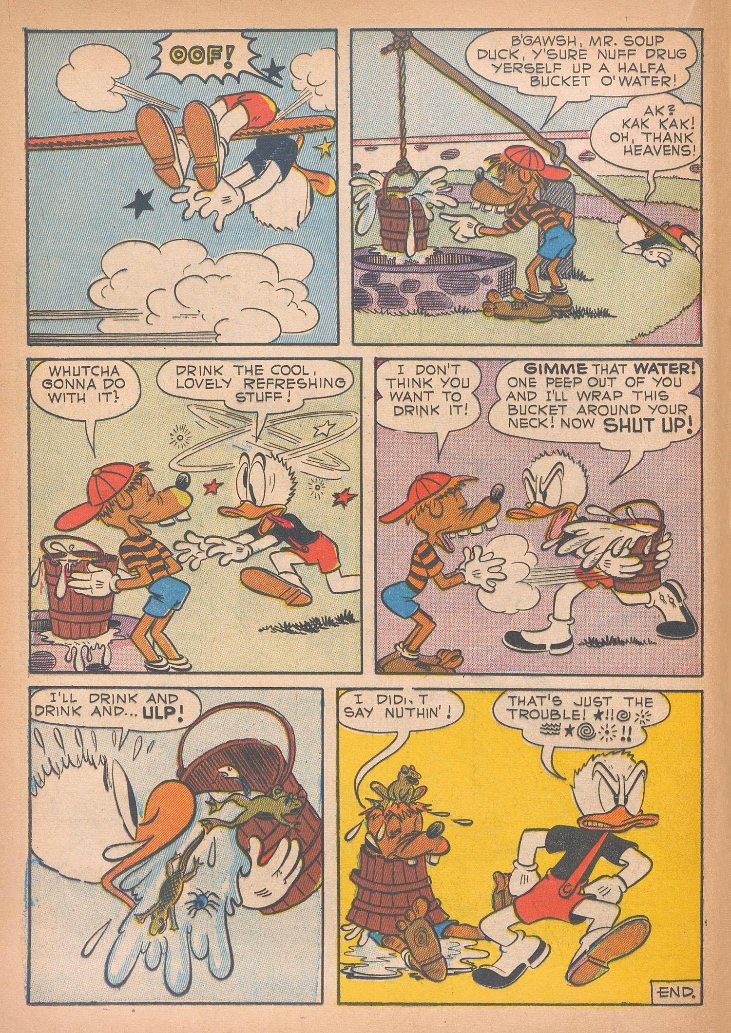 Read online Super Duck Comics comic -  Issue #22 - 34