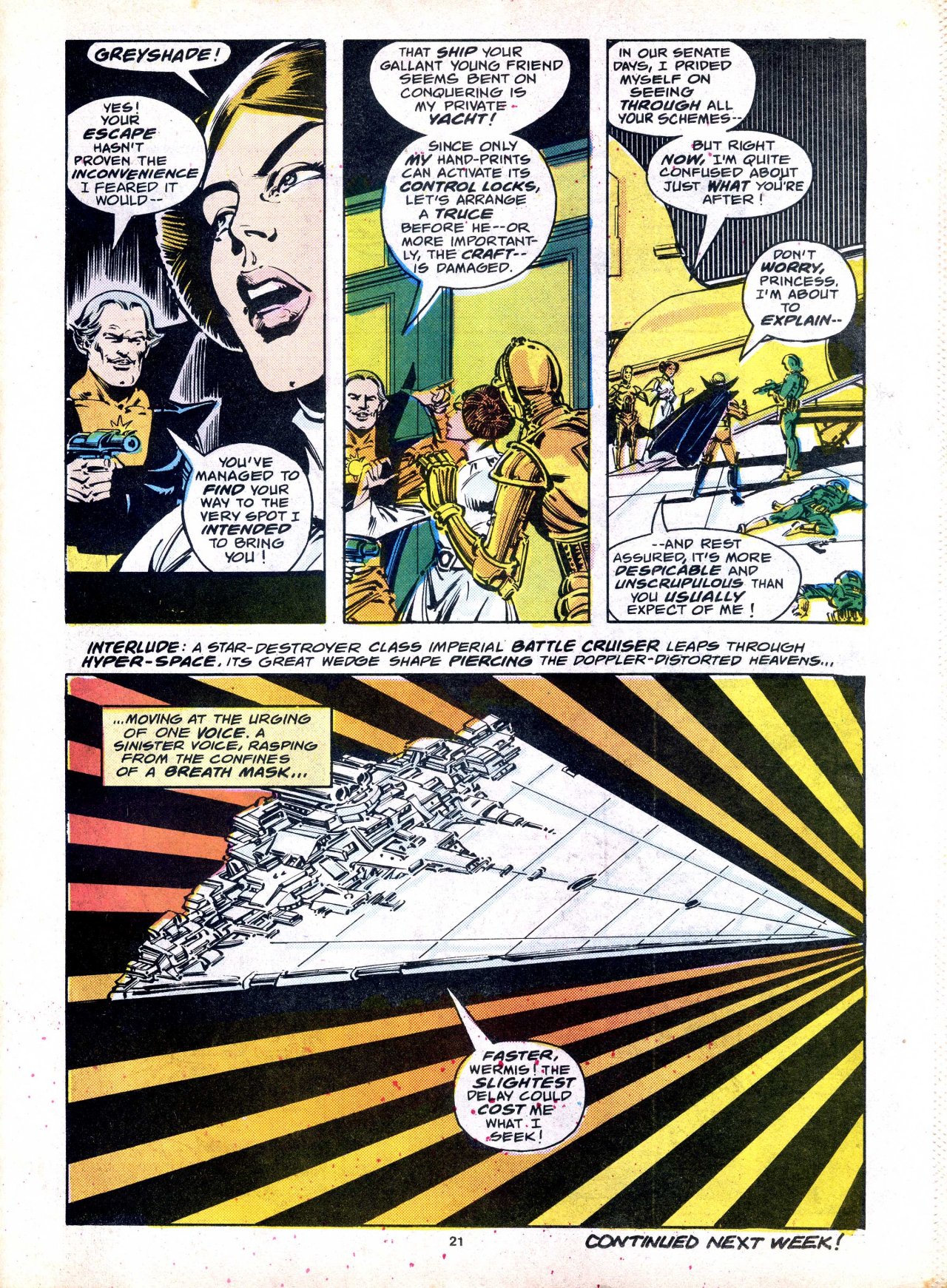 Read online Return of the Jedi comic -  Issue #41 - 21