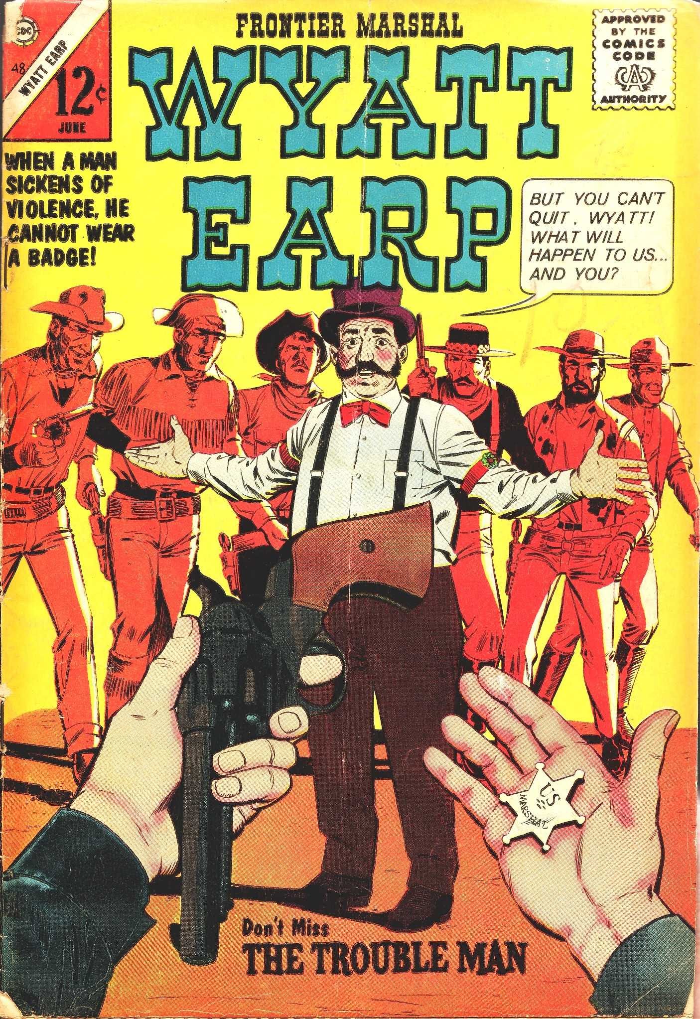 Read online Wyatt Earp Frontier Marshal comic -  Issue #48 - 1