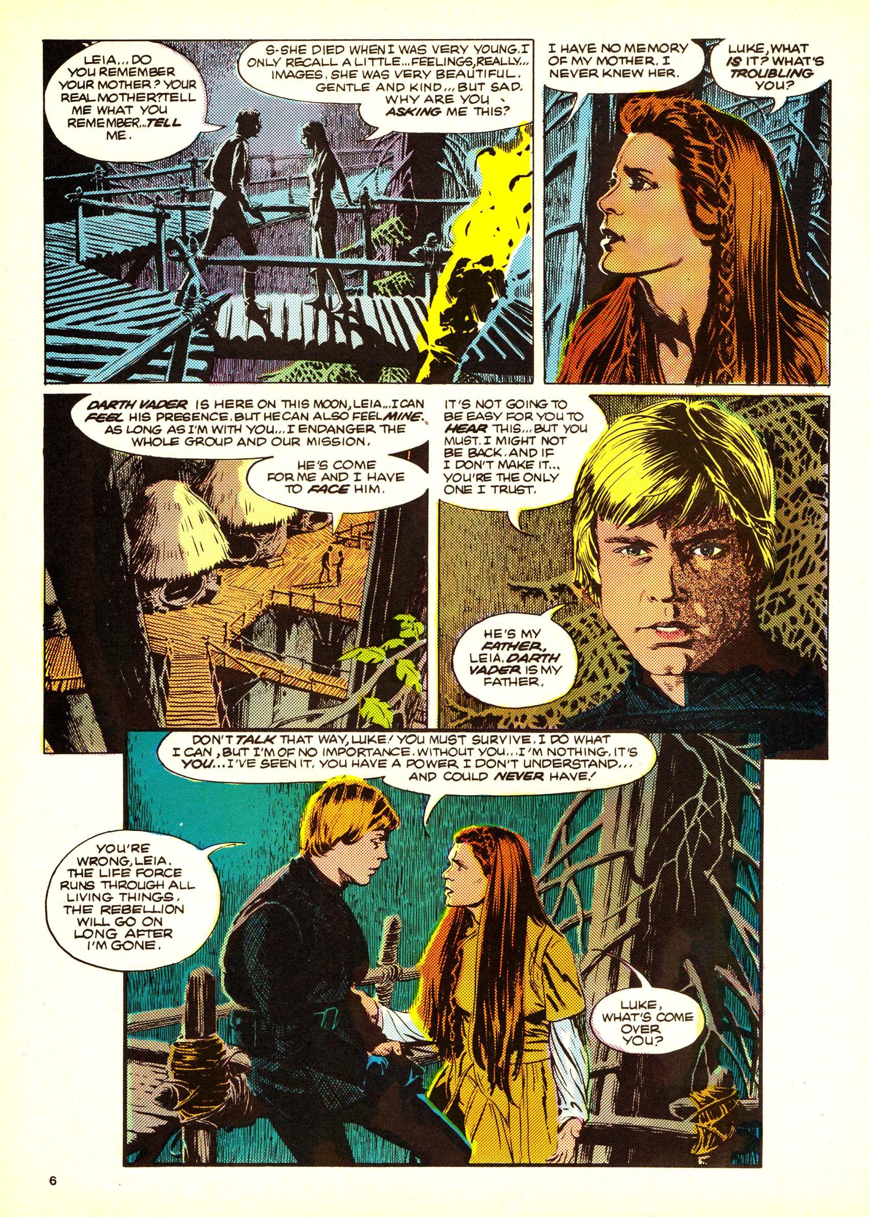 Read online Return of the Jedi comic -  Issue #154 - 6