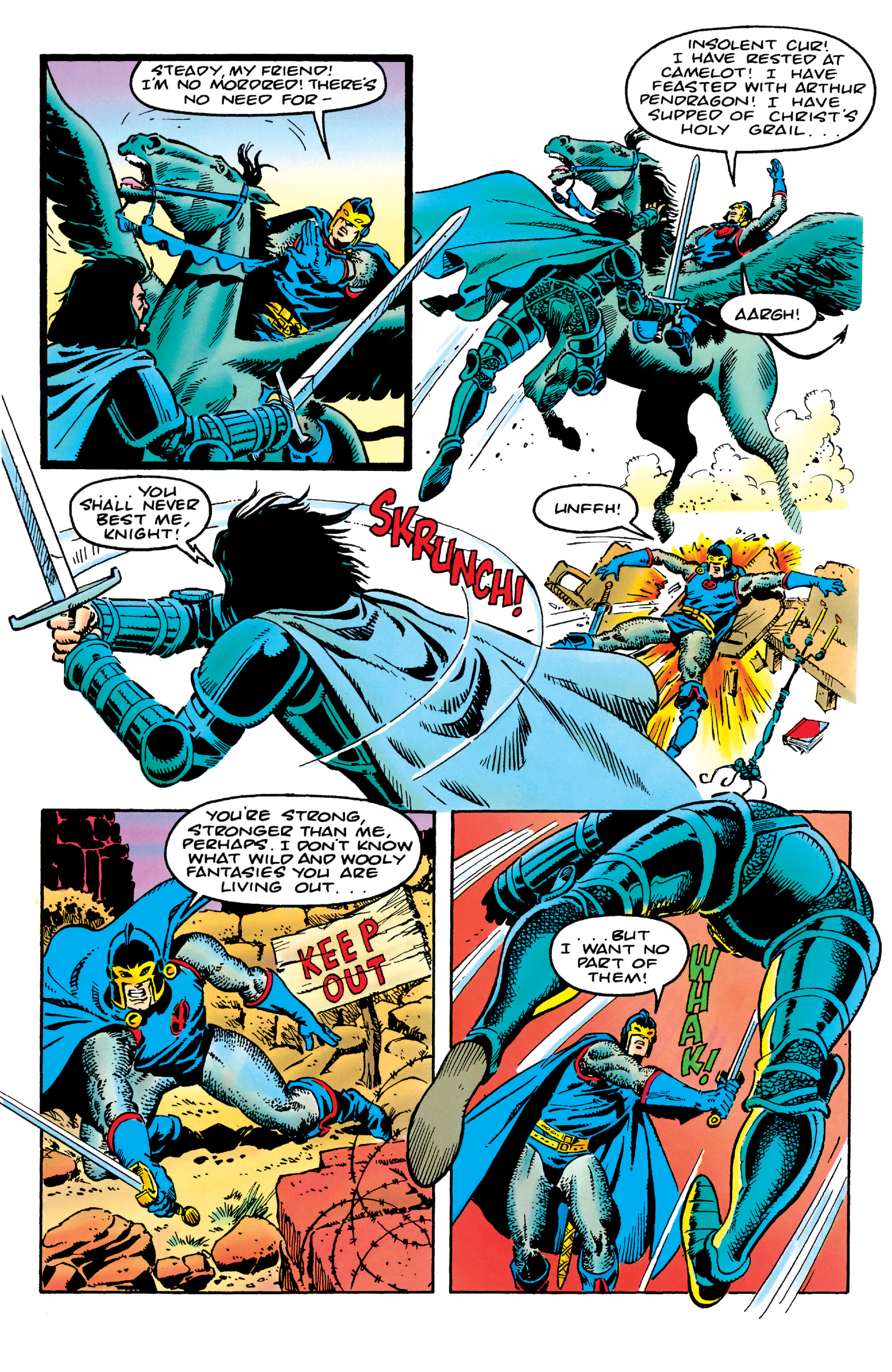 Read online Knights of Pendragon Omnibus comic -  Issue # TPB (Part 5) - 75
