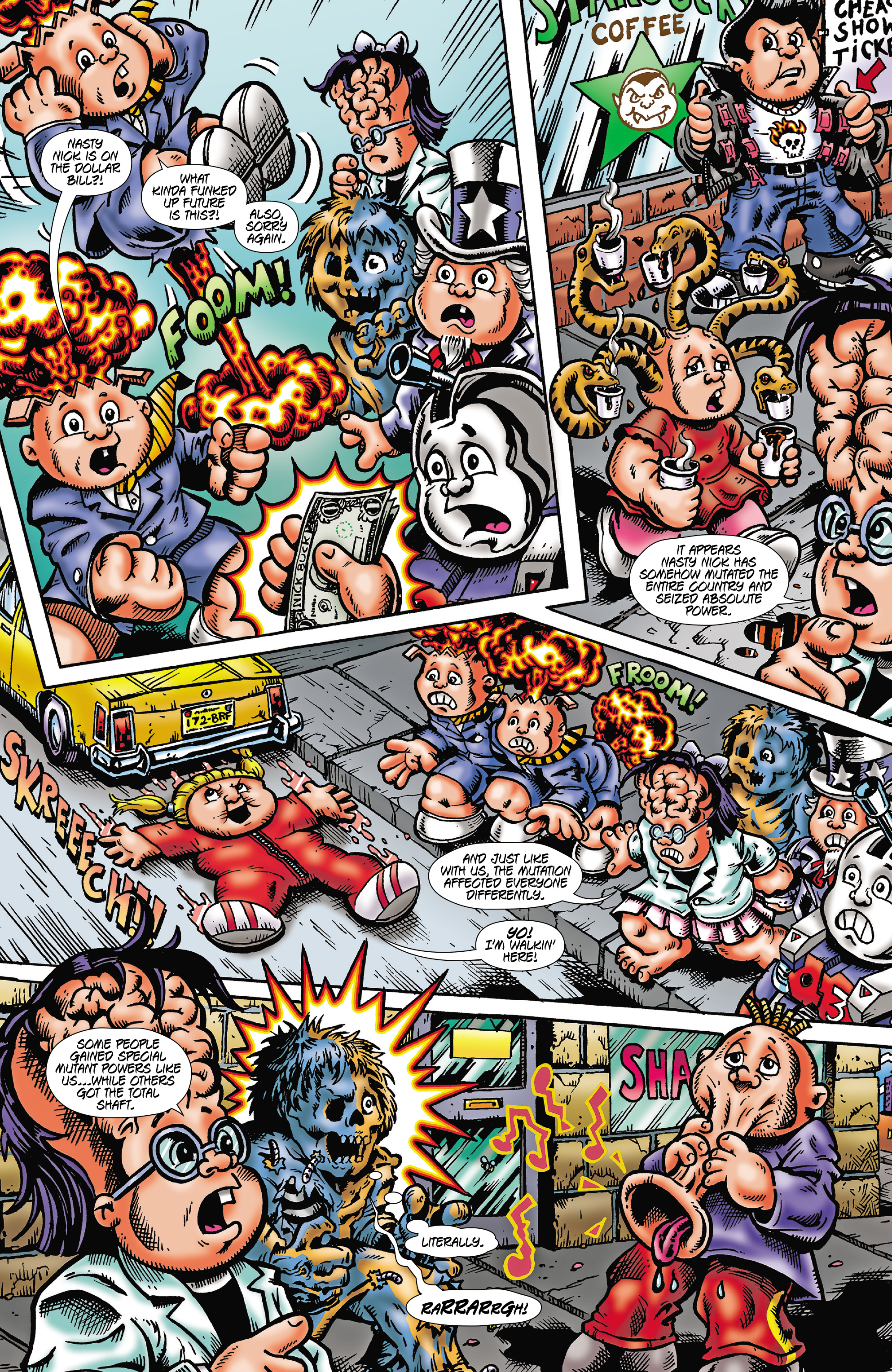 Read online Garbage Pail Kids: Trashin' Through Time comic -  Issue #1 - 9