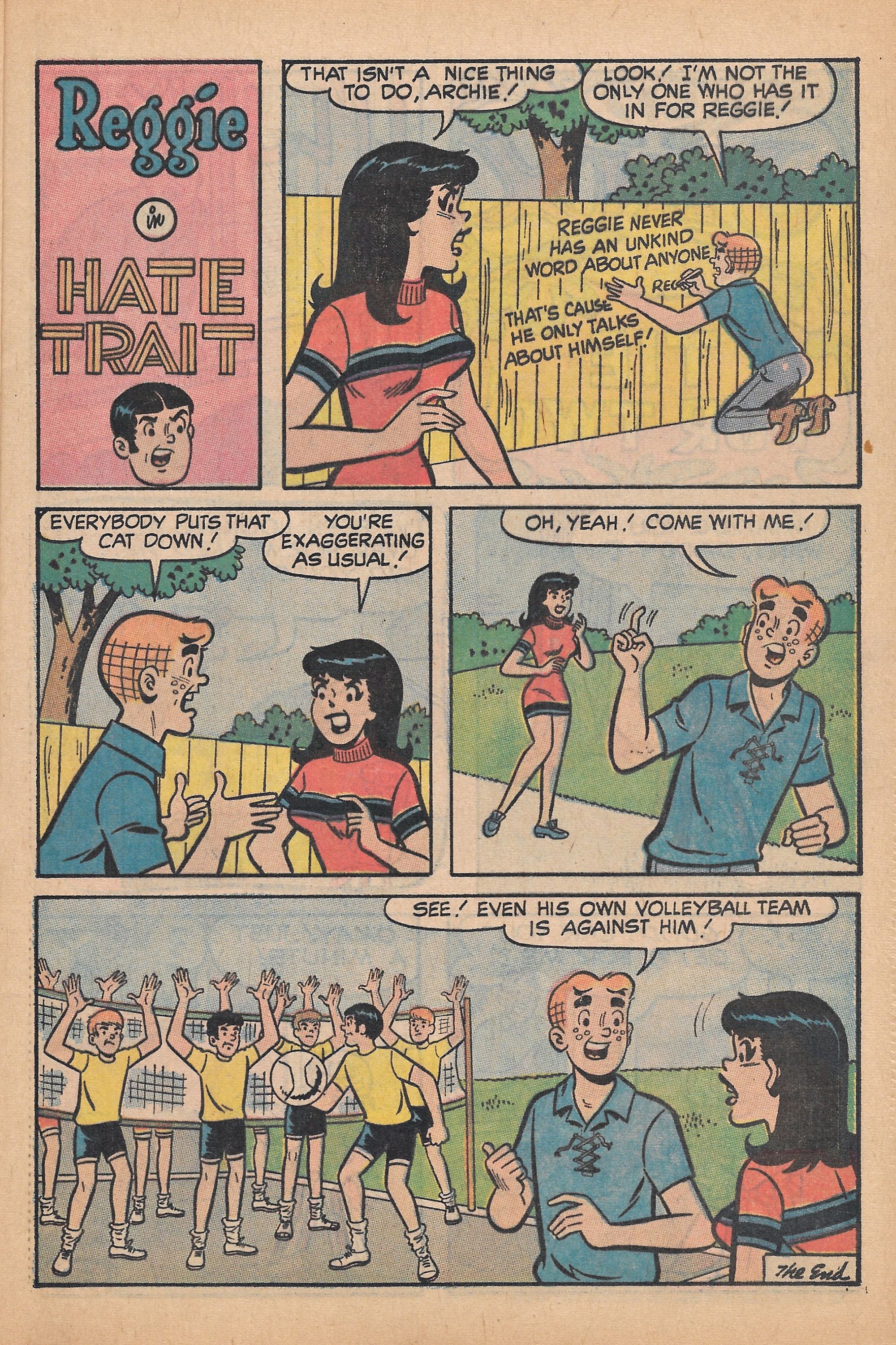 Read online Reggie's Wise Guy Jokes comic -  Issue #15 - 15