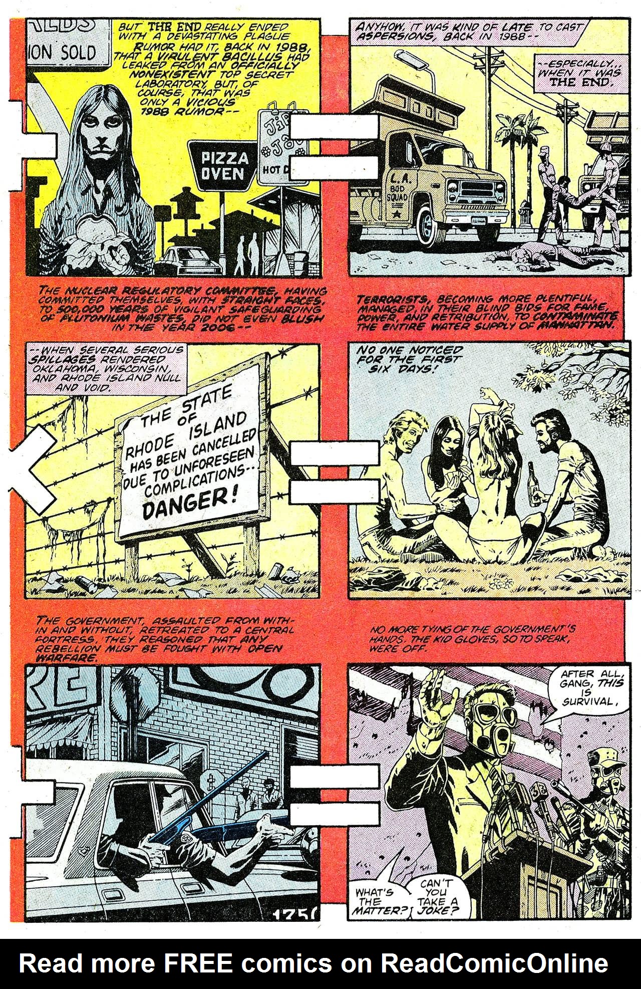 Read online Sabre comic -  Issue #1 - 5