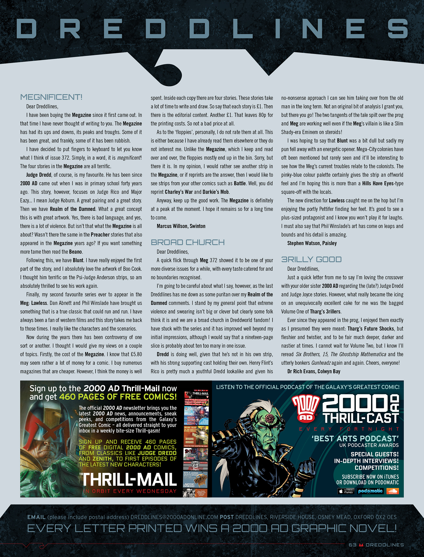 Read online Judge Dredd Megazine (Vol. 5) comic -  Issue #373 - 59