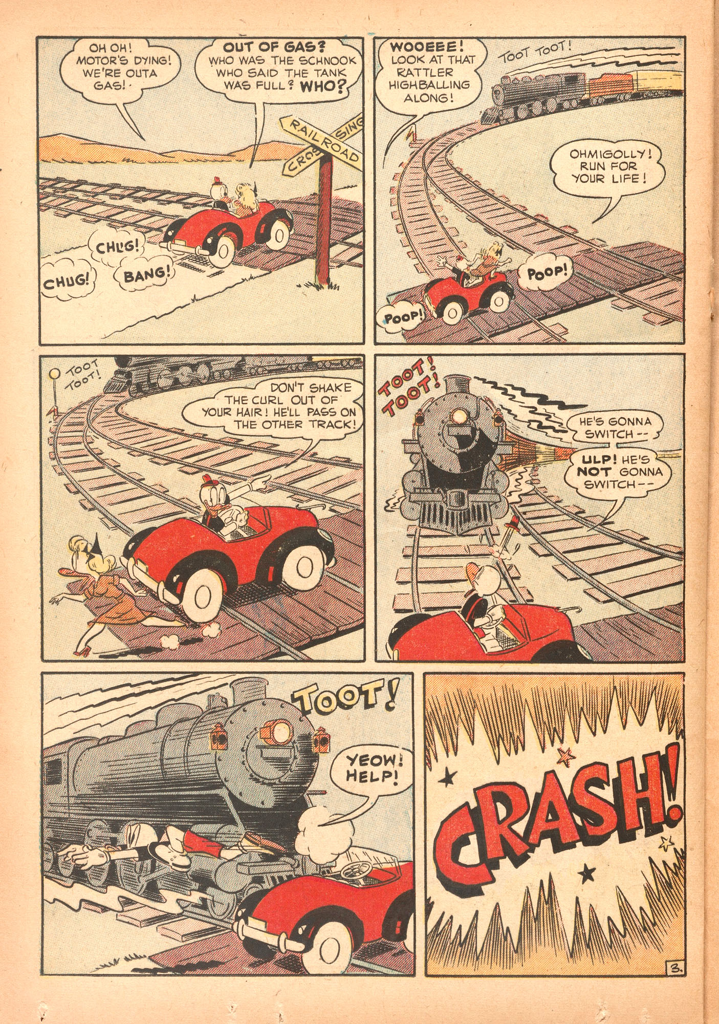 Read online Super Duck Comics comic -  Issue #29 - 34