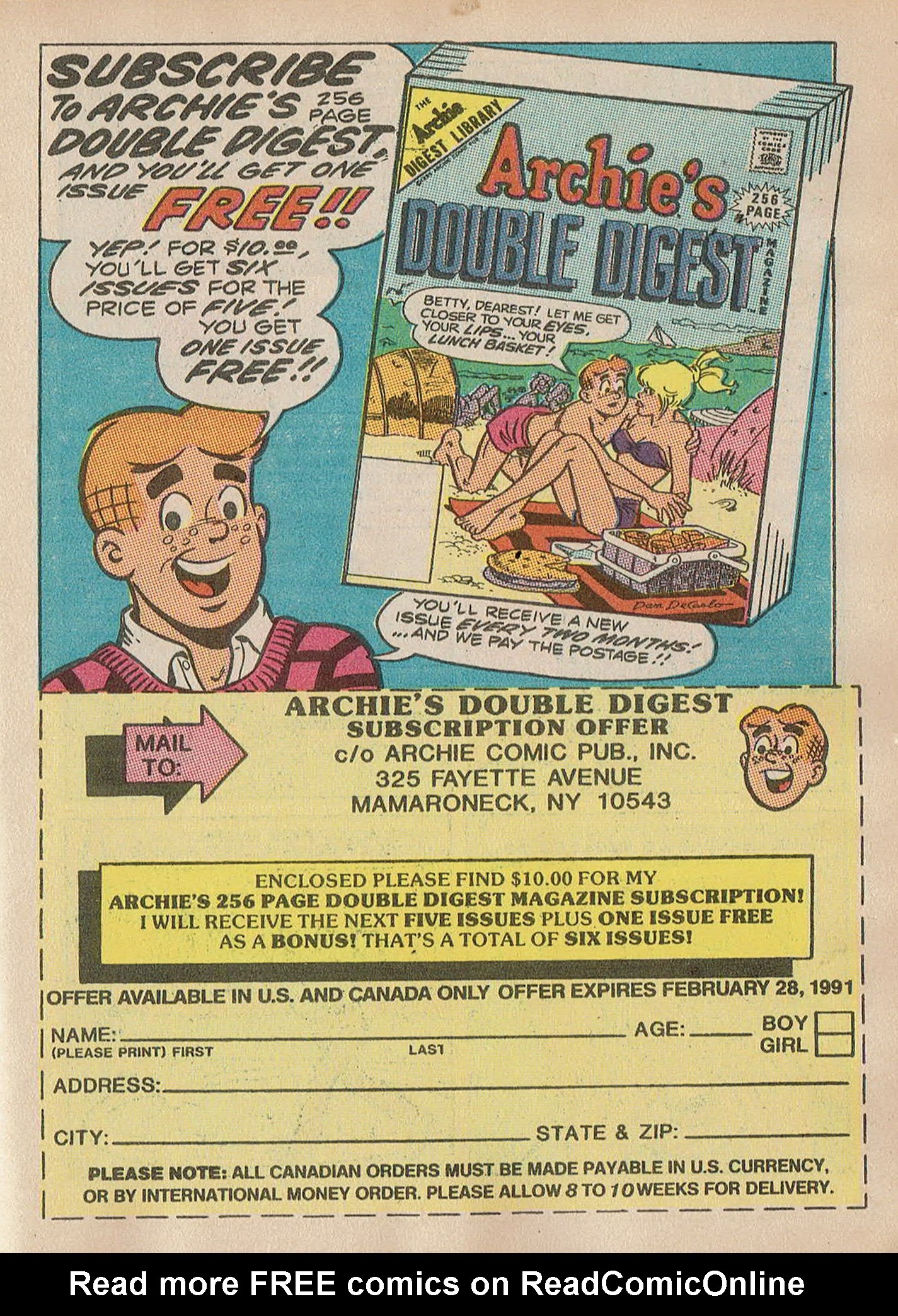 Read online Laugh Comics Digest comic -  Issue #91 - 121