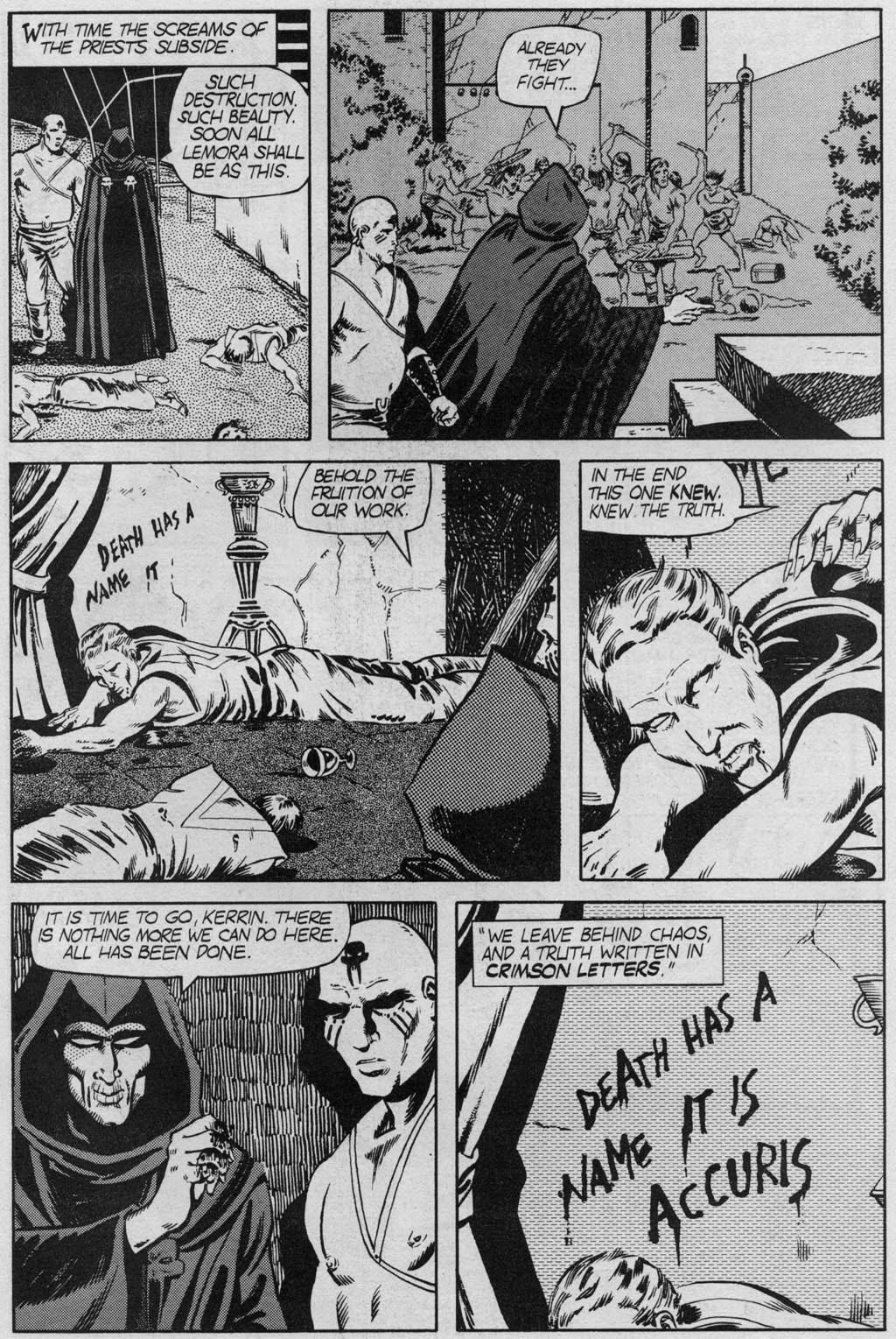 Read online Adventurers (1986) comic -  Issue #10 - 29