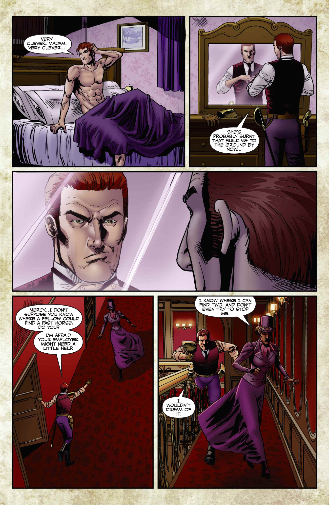 Read online Legenderry: Vampirella comic -  Issue #4 - 16