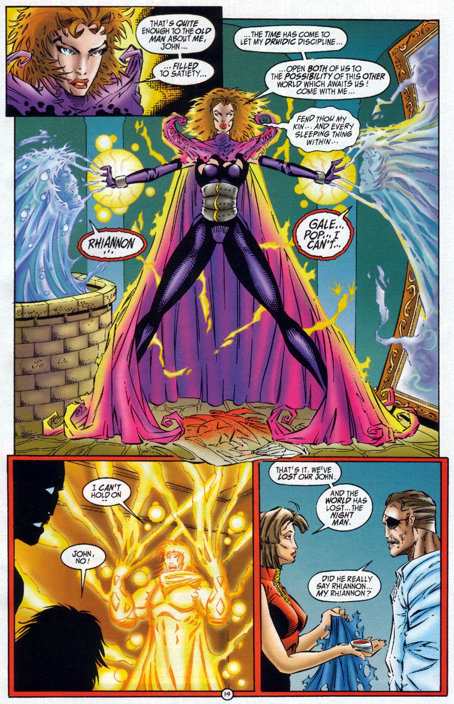 Read online The Night Man/Gambit comic -  Issue #1 - 14