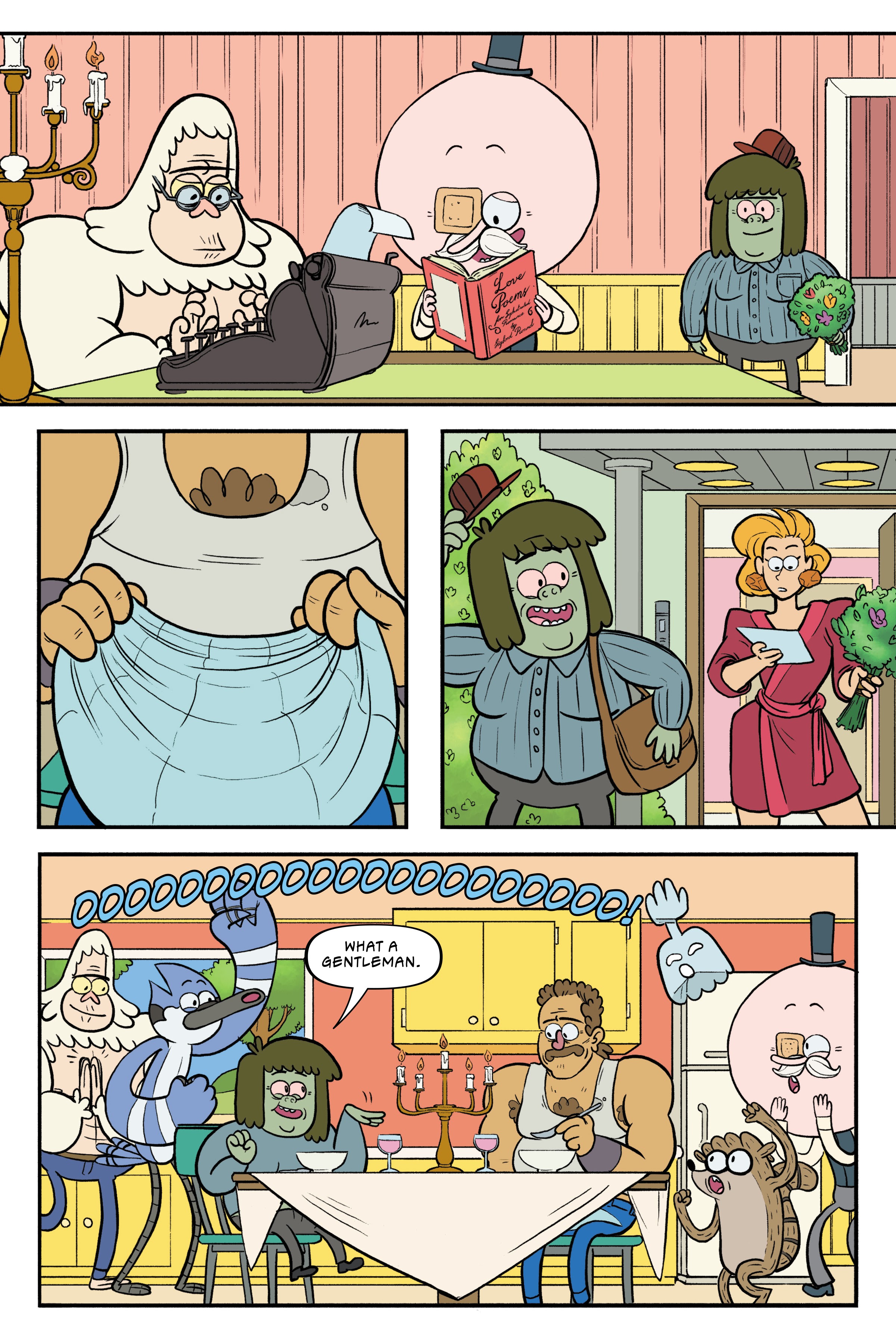 Read online Regular Show: Wrasslesplosion comic -  Issue # TPB - 131