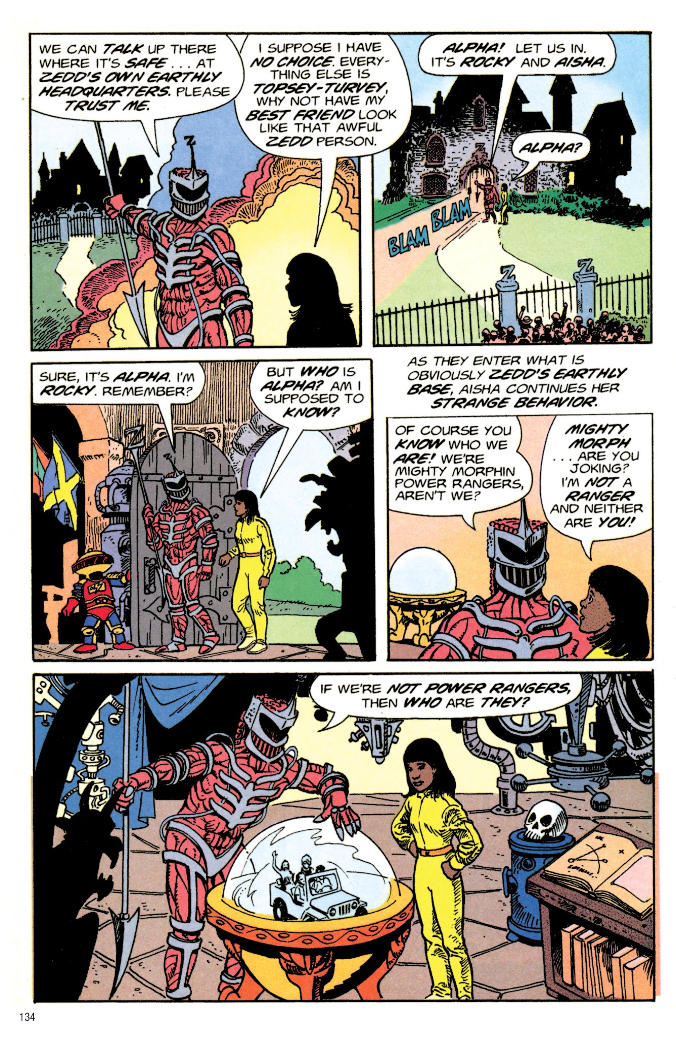 Read online Mighty Morphin Power Rangers Archive comic -  Issue # TPB 1 (Part 2) - 34
