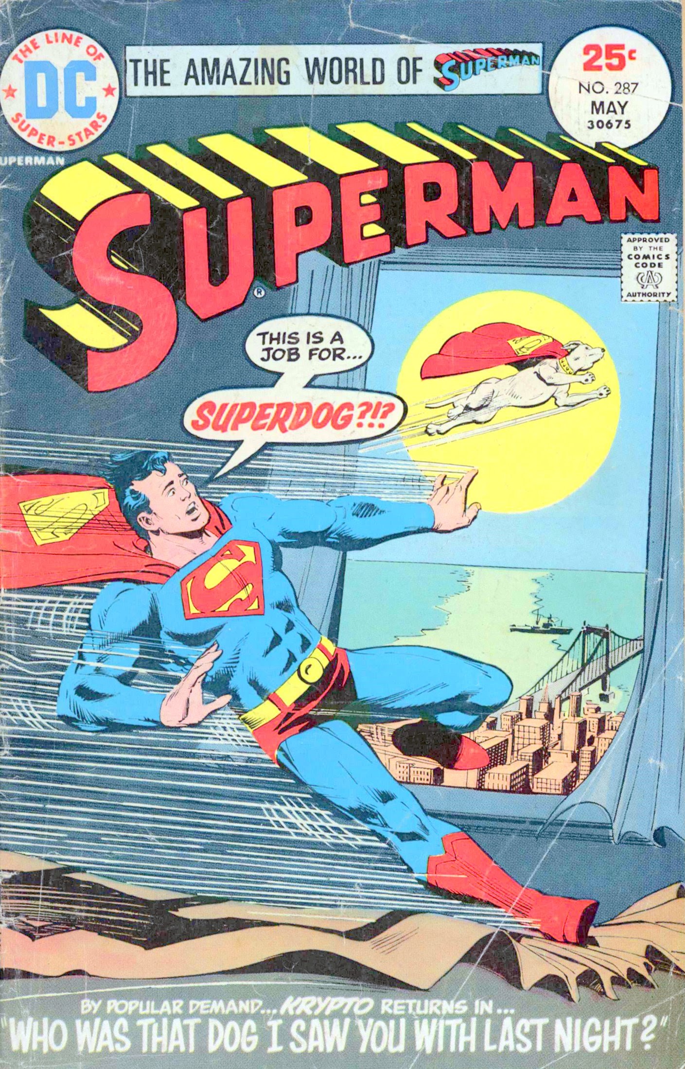 Read online Superman (1939) comic -  Issue #287 - 1