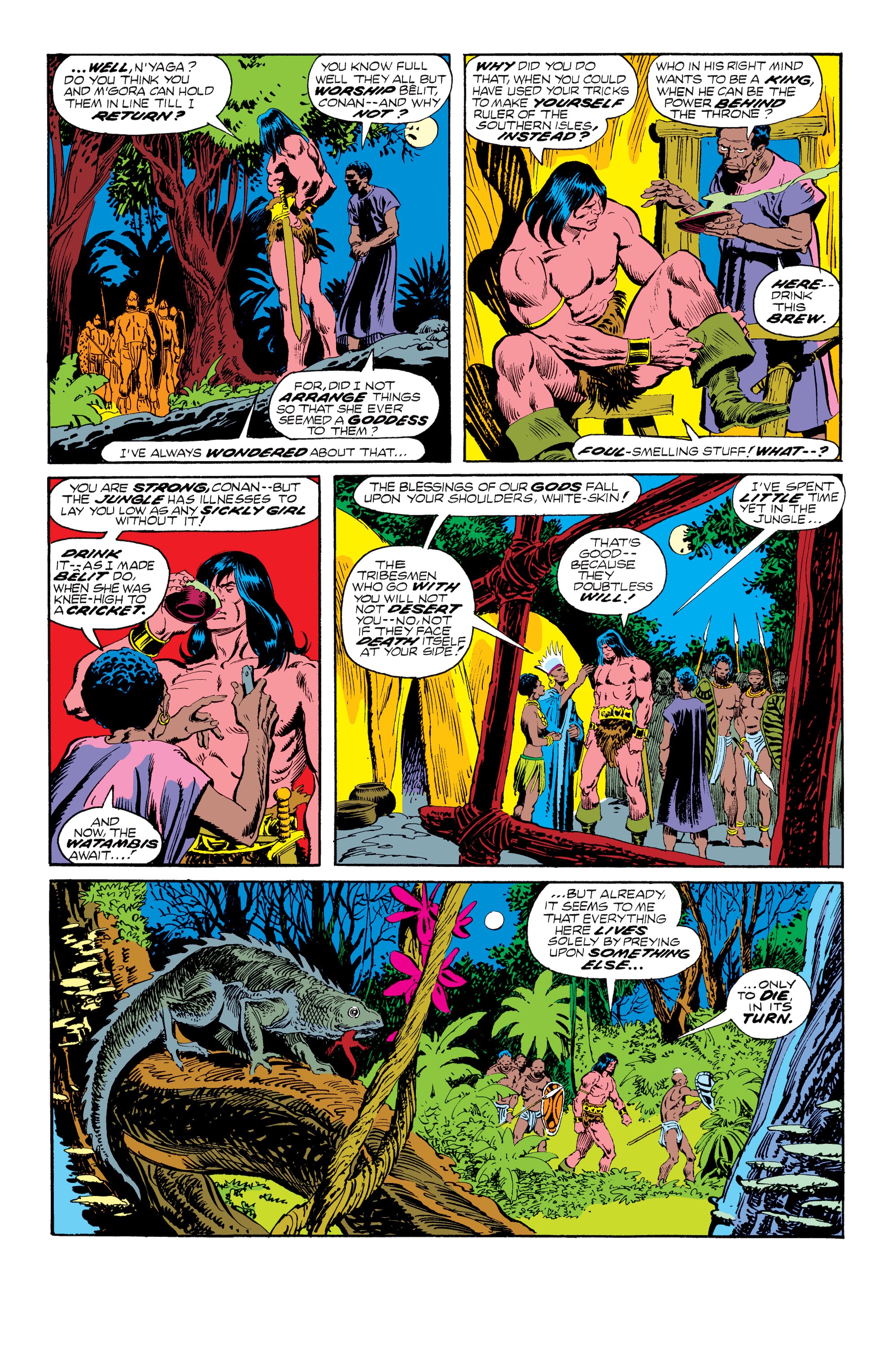 Read online Conan the Barbarian Epic Collection: The Original Marvel Years - Of Once and Future Kings comic -  Issue # TPB (Part 1) - 28