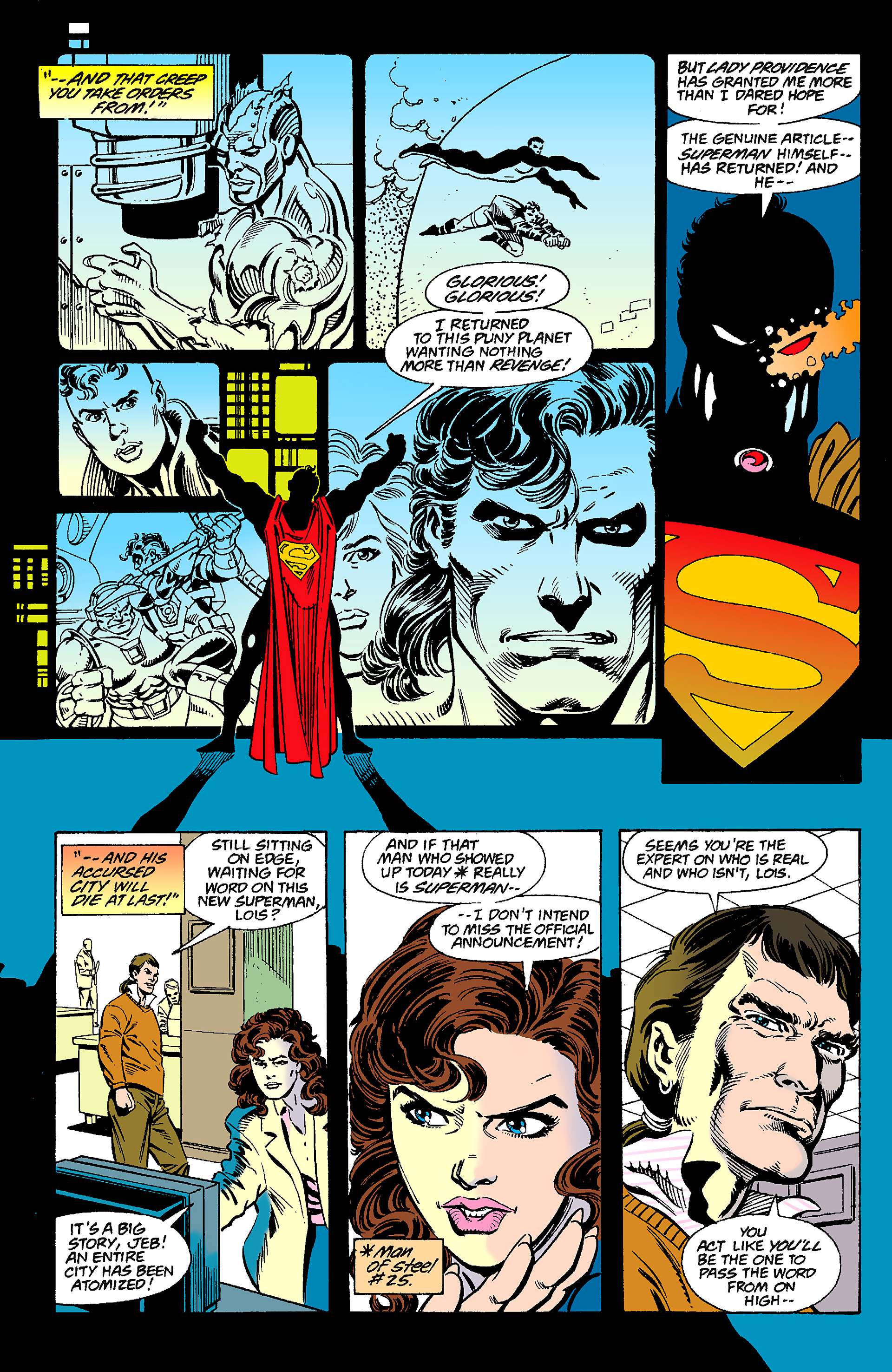Read online Superman (1987) comic -  Issue #82 - 7