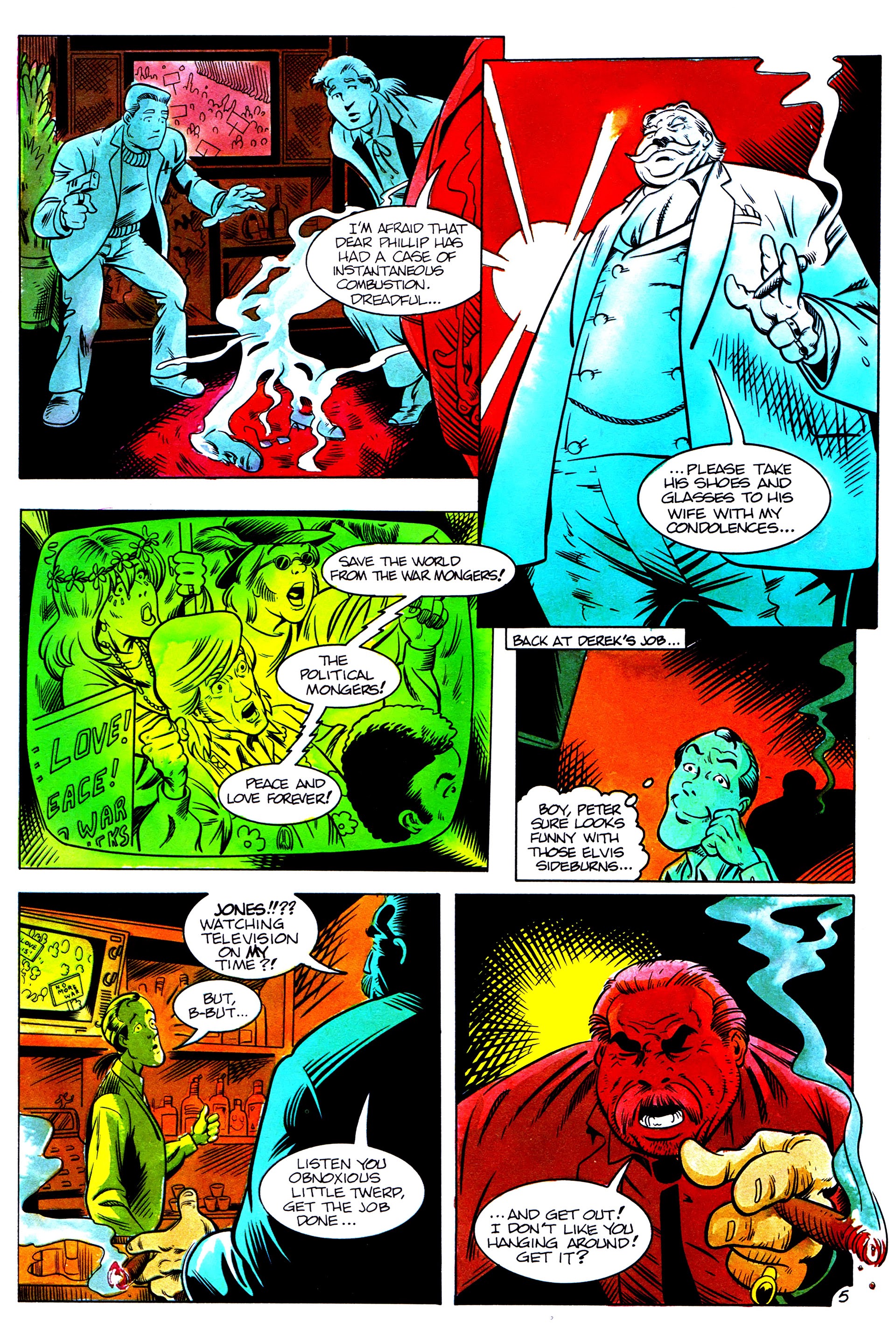 Read online Fright Night (1988) comic -  Issue #10 - 7