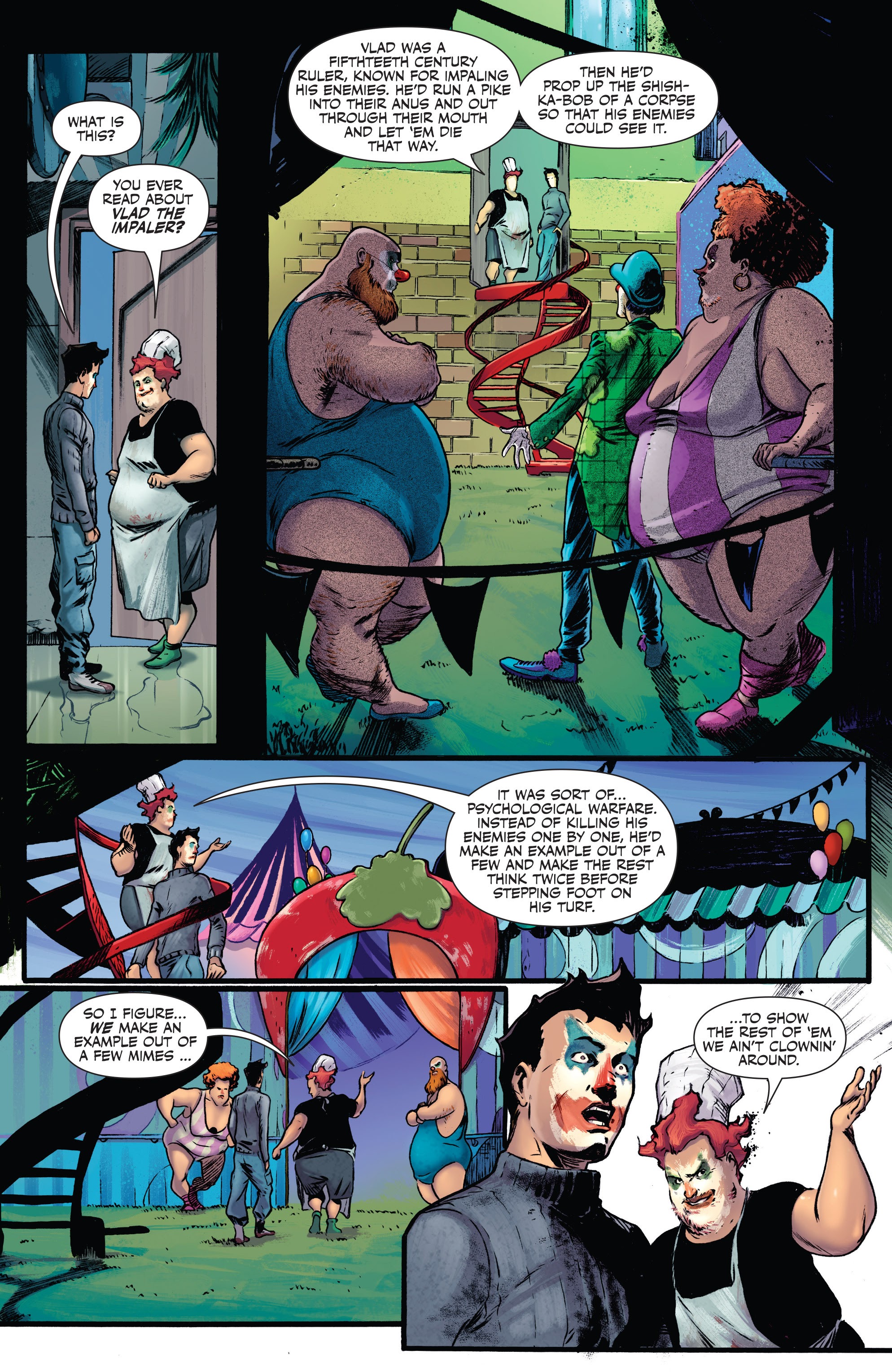 Read online Robot Clown Mob comic -  Issue # TPB - 53