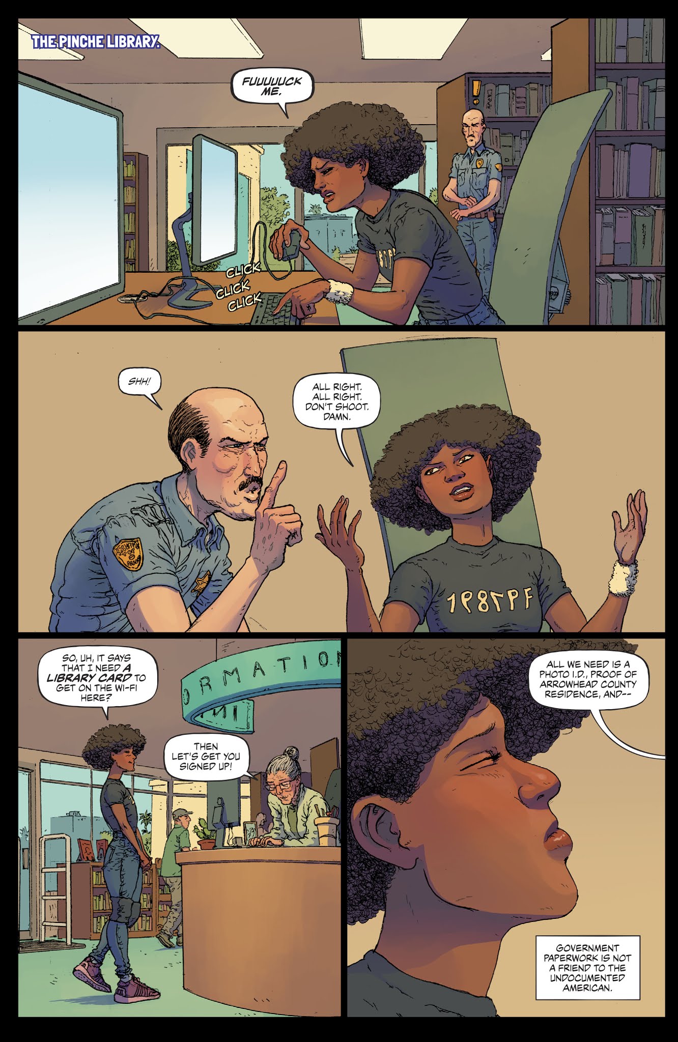 Read online Border Town comic -  Issue #4 - 4