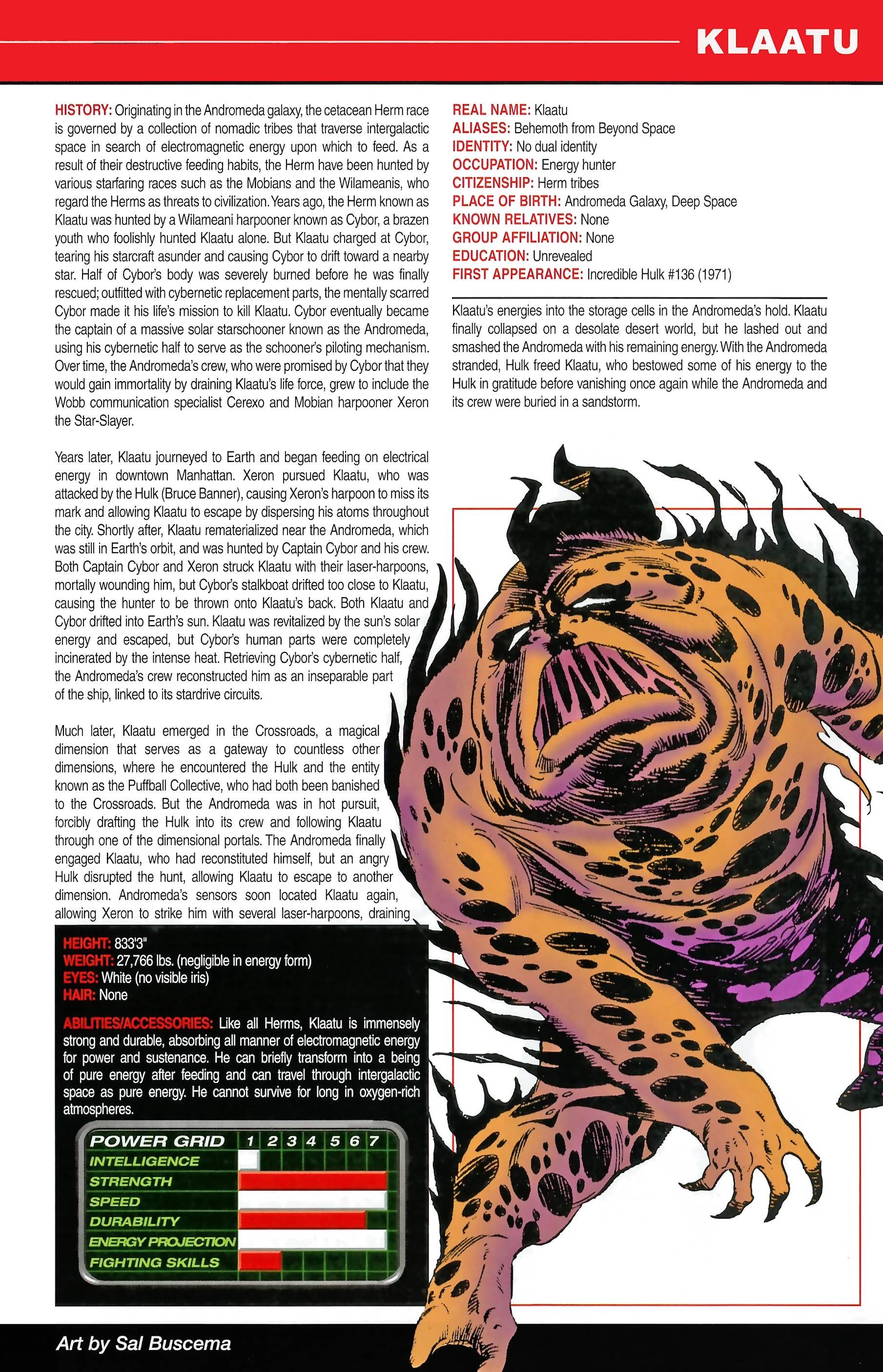 Read online Official Handbook of the Marvel Universe A to Z comic -  Issue # TPB 6 (Part 1) - 99