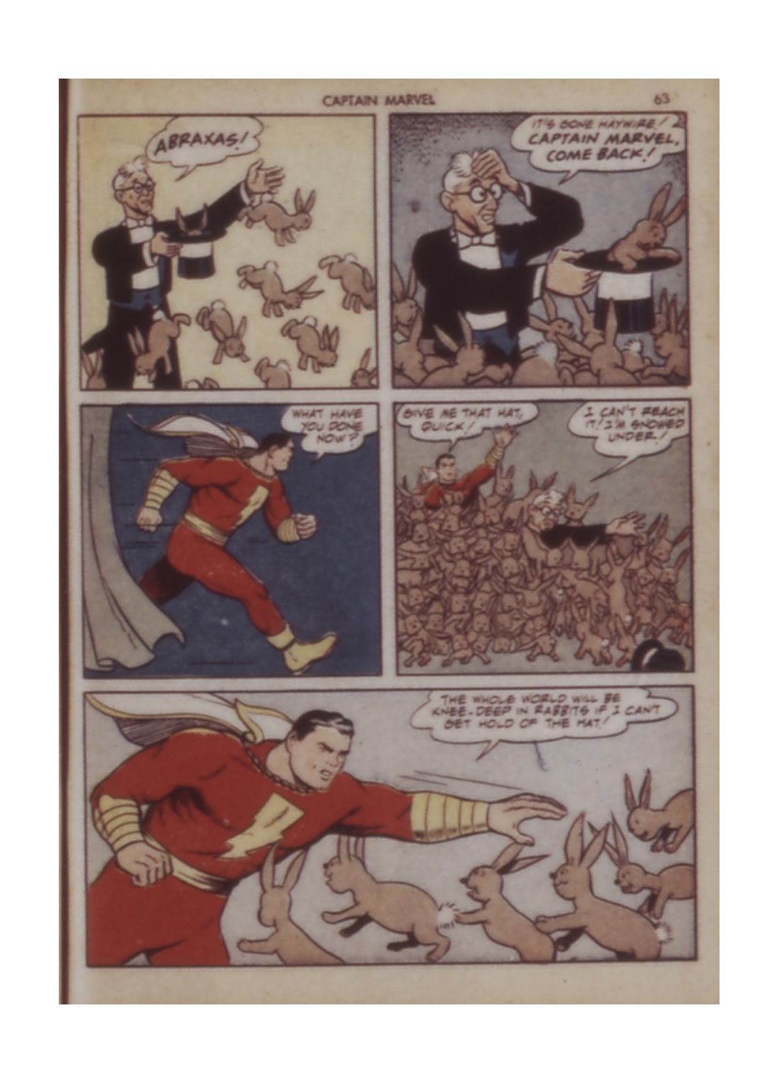 Read online Captain Marvel Adventures comic -  Issue #12 - 63